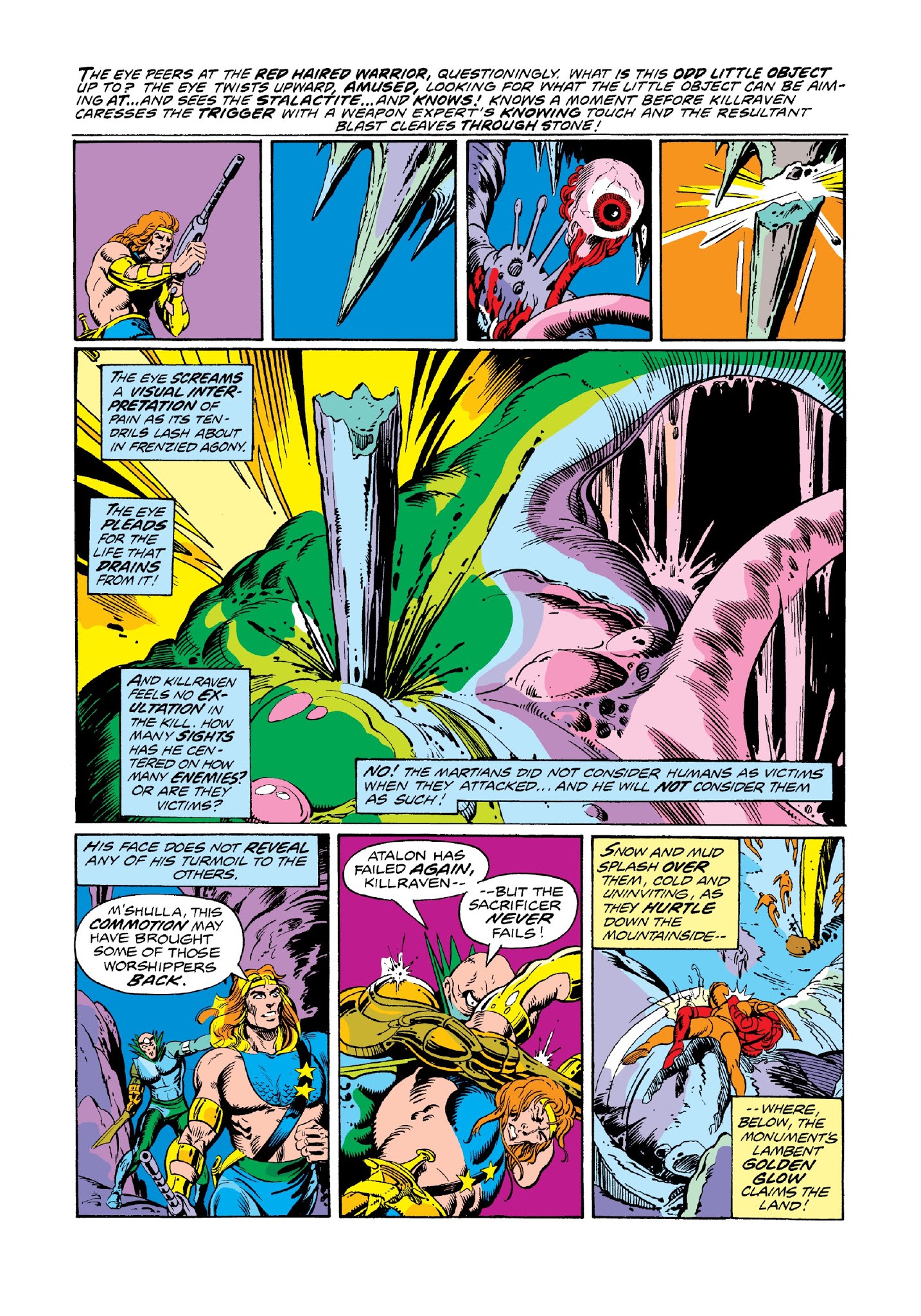 Read online Marvel Masterworks: Killraven comic -  Issue # TPB 1 (Part 3) - 40