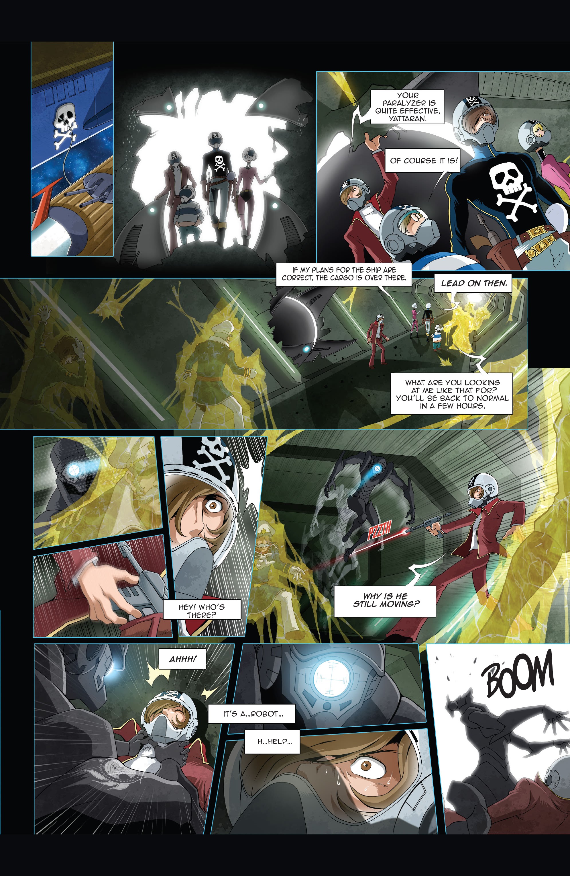 Read online Free Comic Book Day 2021 comic -  Issue # Space Pirate Captain Harlock - 13