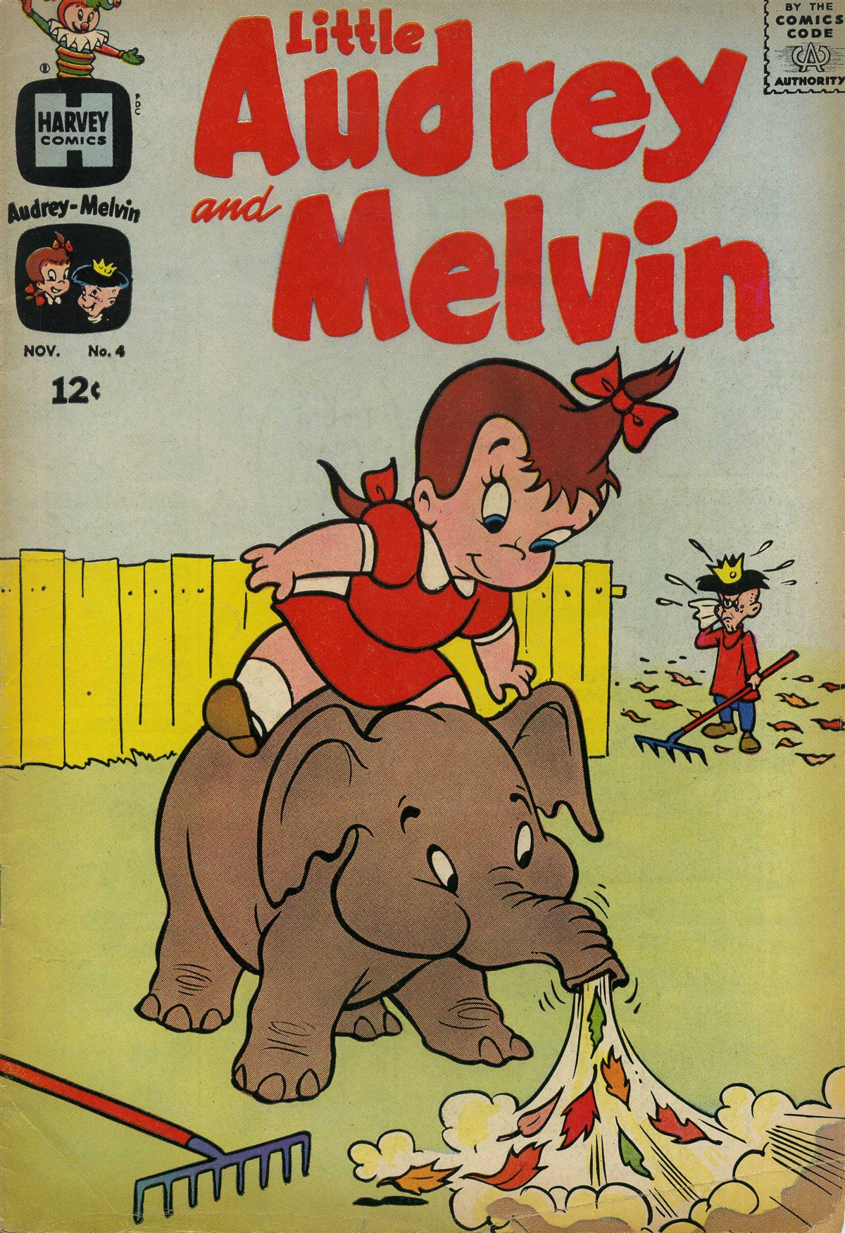 Read online Little Audrey And Melvin comic -  Issue #4 - 1