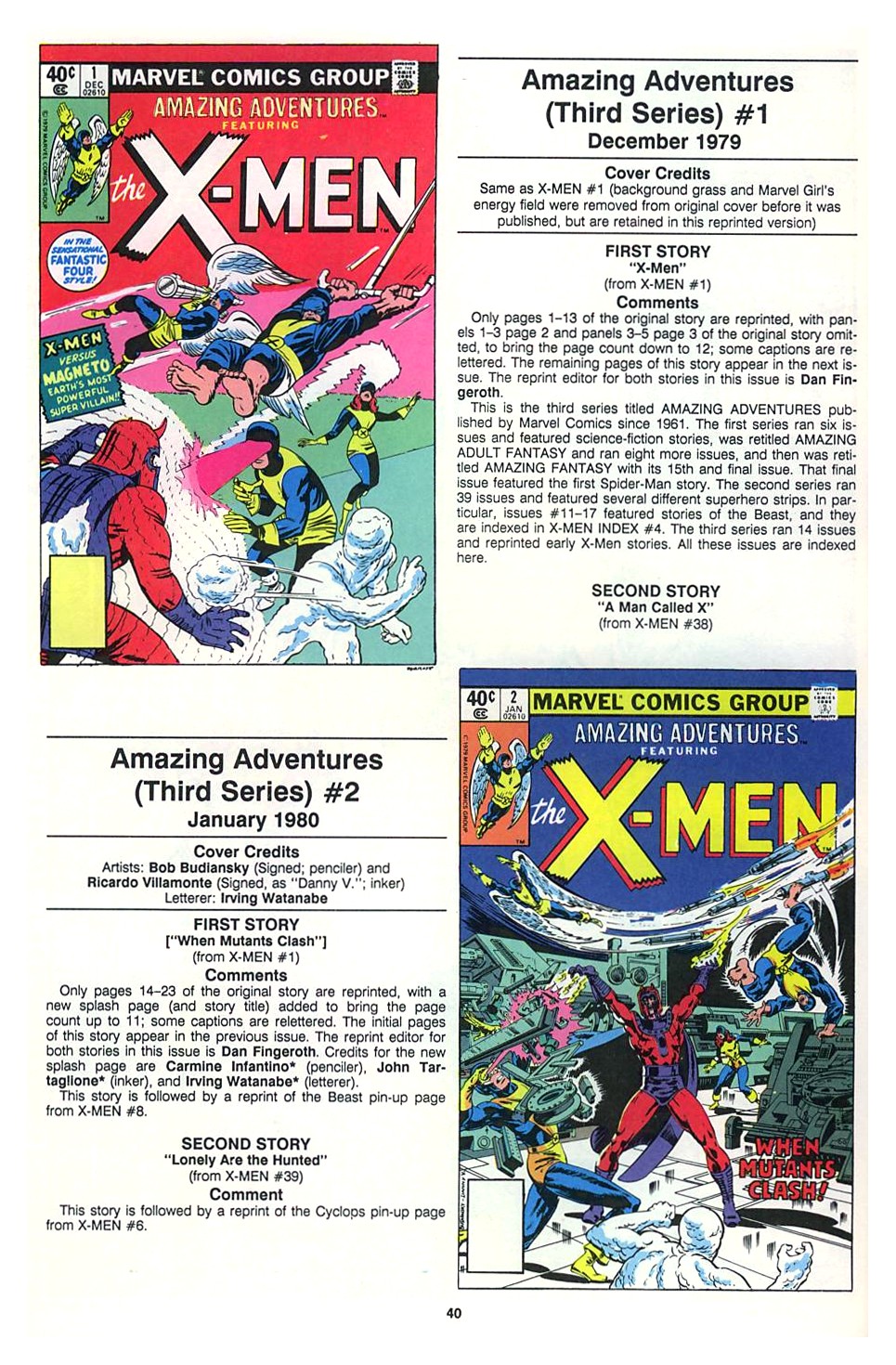 Read online The Official Marvel Index To The X-Men comic -  Issue #7 - 42