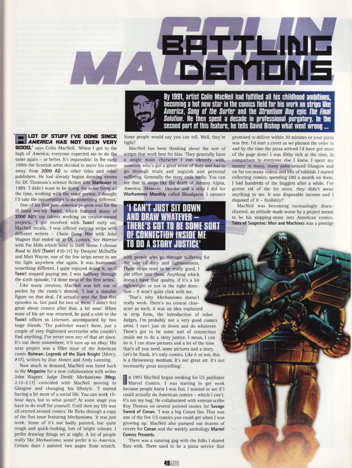 Judge Dredd Megazine (Vol. 5) issue 228 - Page 49
