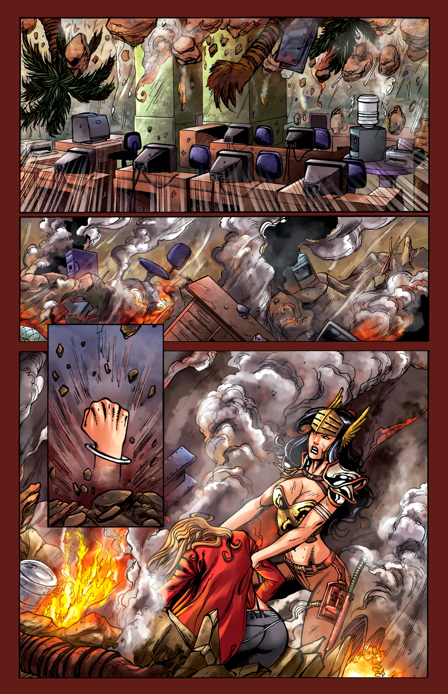 Read online War Goddess comic -  Issue #4 - 16
