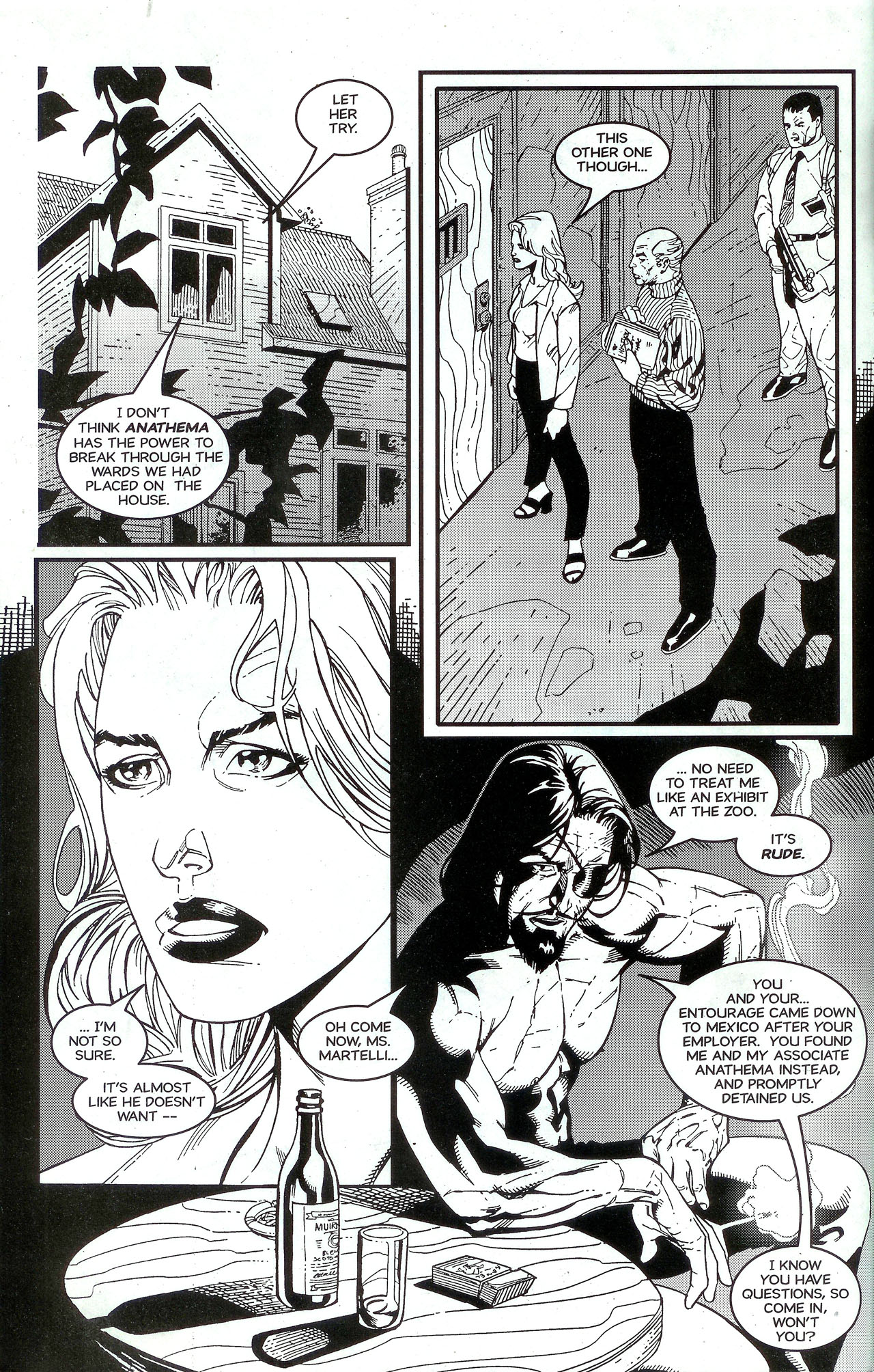 Read online Pandora: Devil's Advocate comic -  Issue #1 - 4