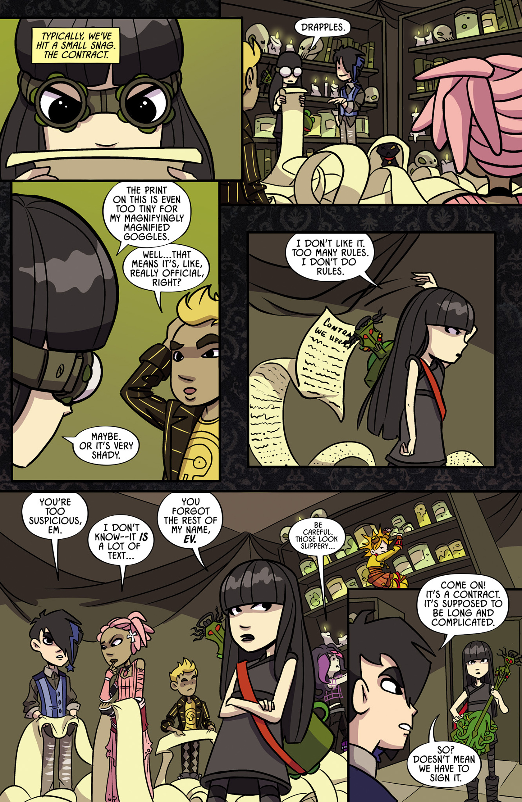 Read online Emily and the Strangers comic -  Issue #4 - 4