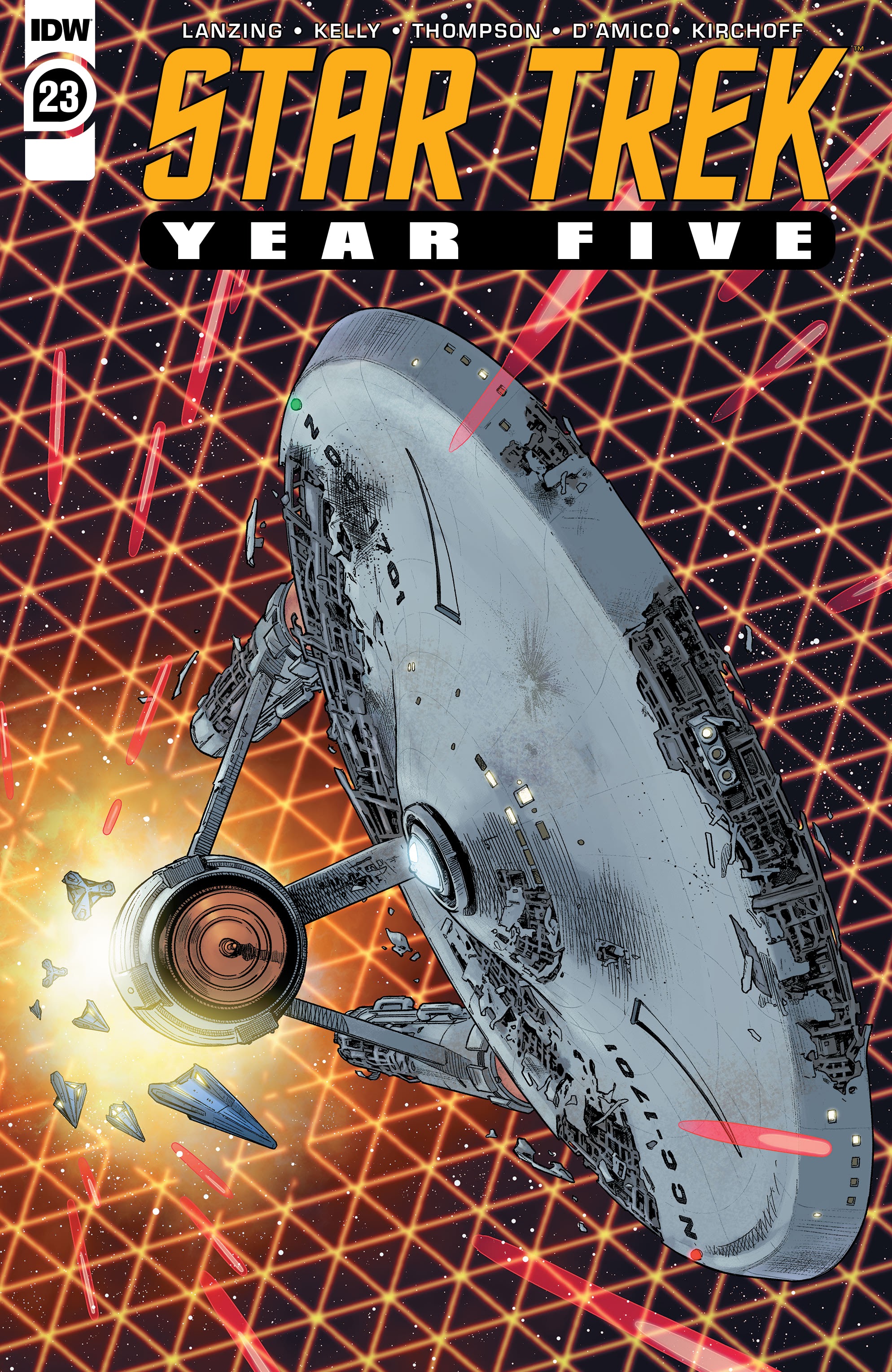 Read online Star Trek: Year Five comic -  Issue #23 - 1