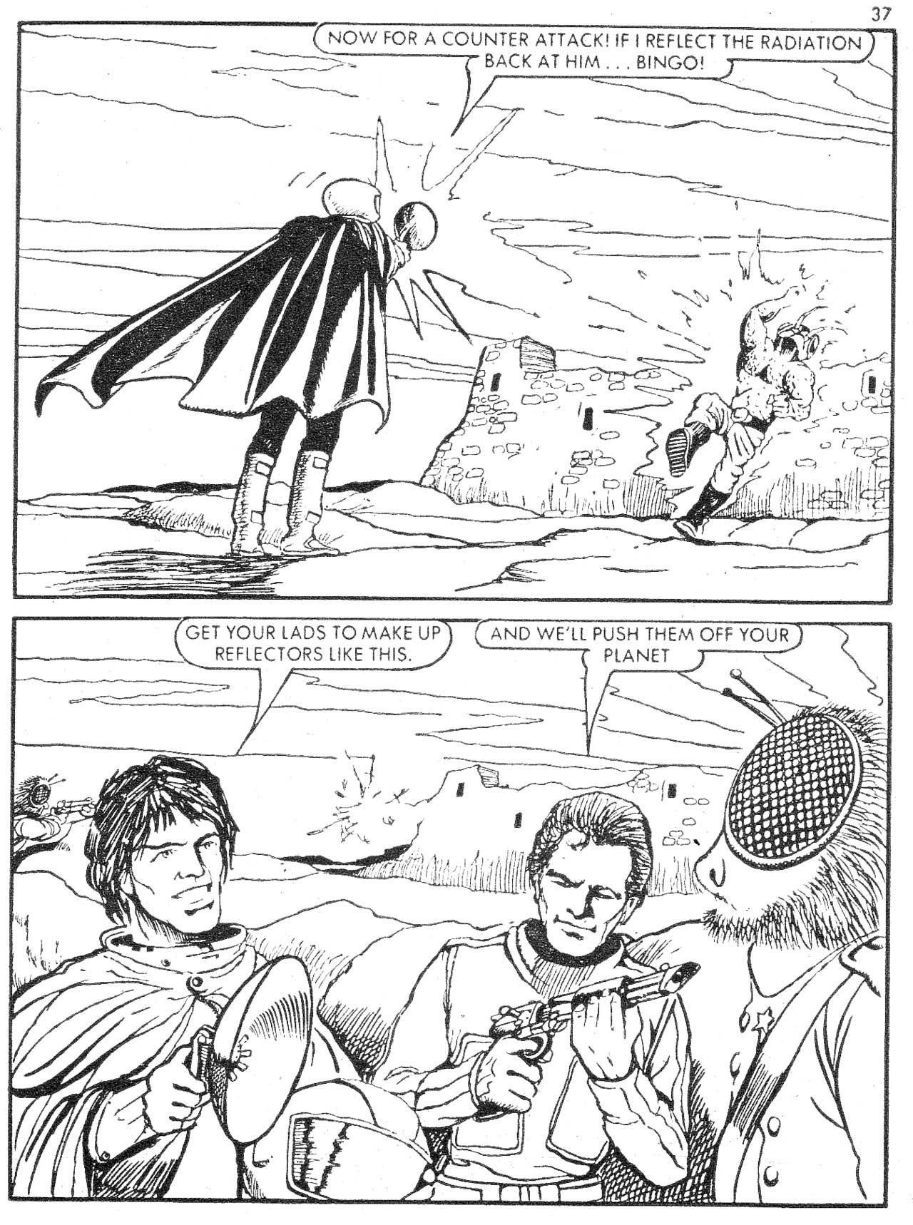 Read online Starblazer comic -  Issue #2 - 37