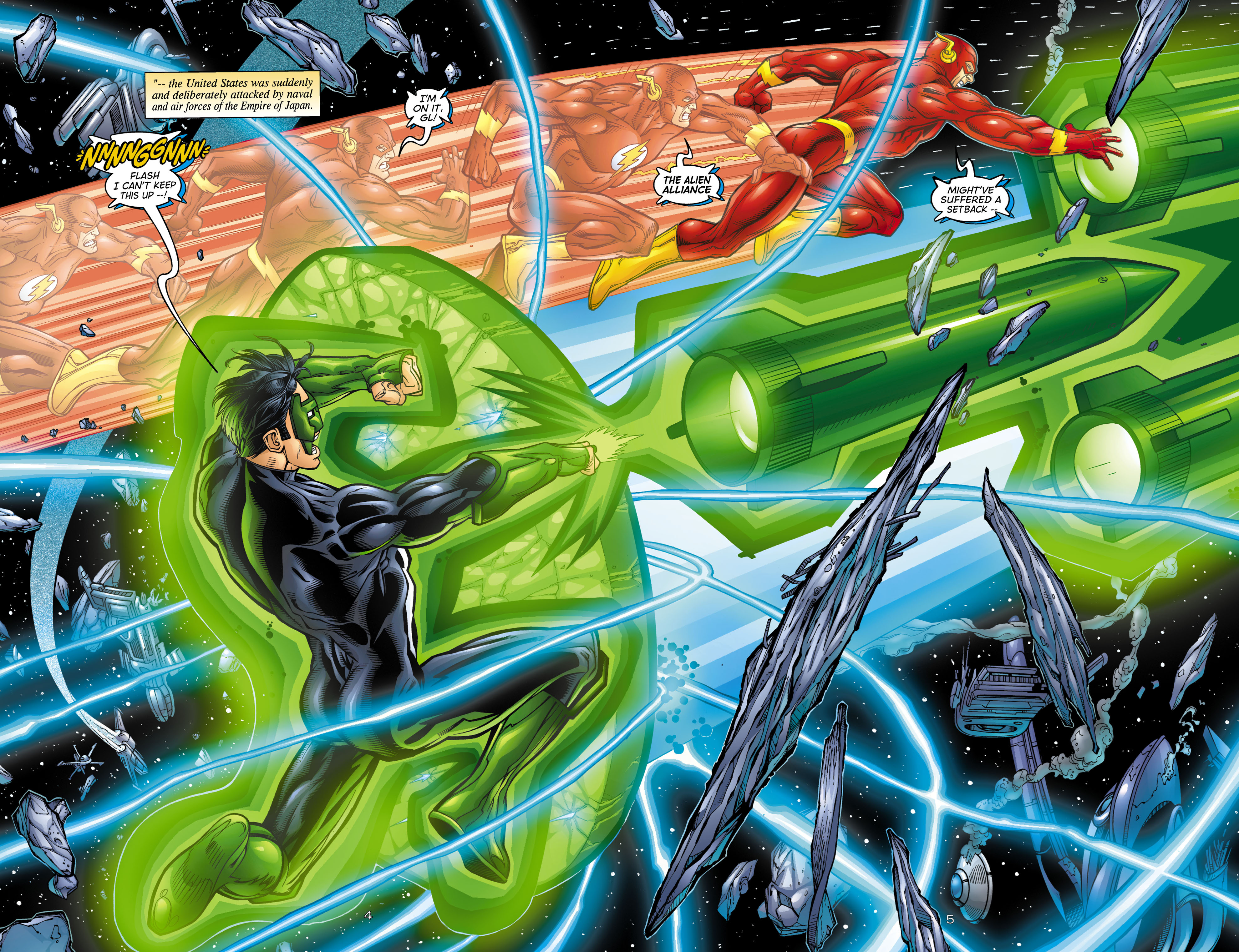 Read online JLA: Our Worlds at War comic -  Issue # Full - 4