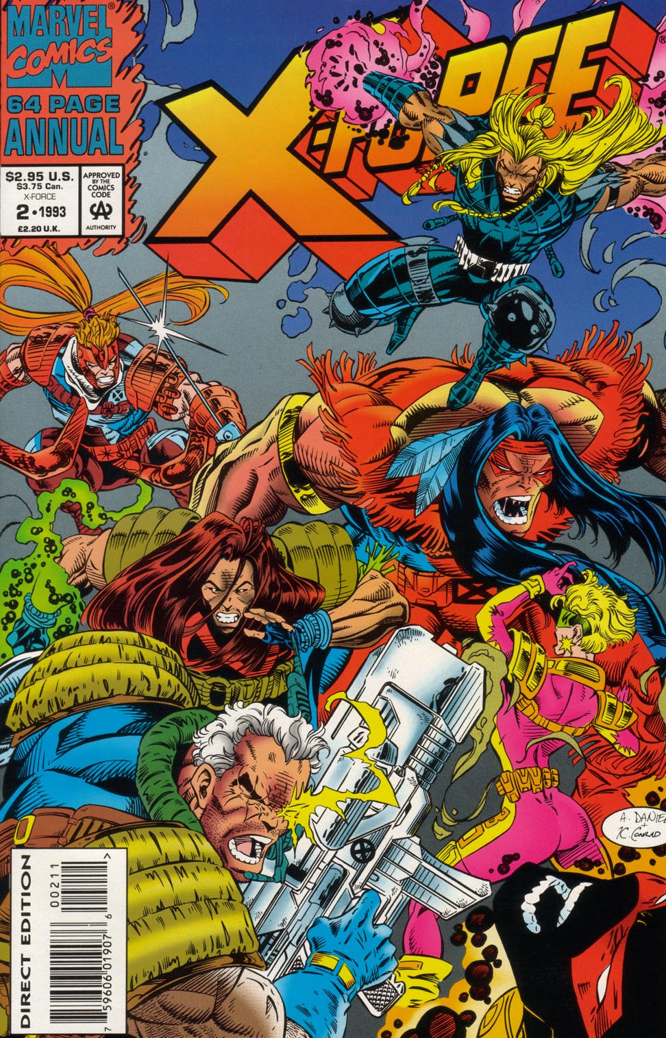 Read online X-Force (1991) comic -  Issue # _Annual 2 - 1