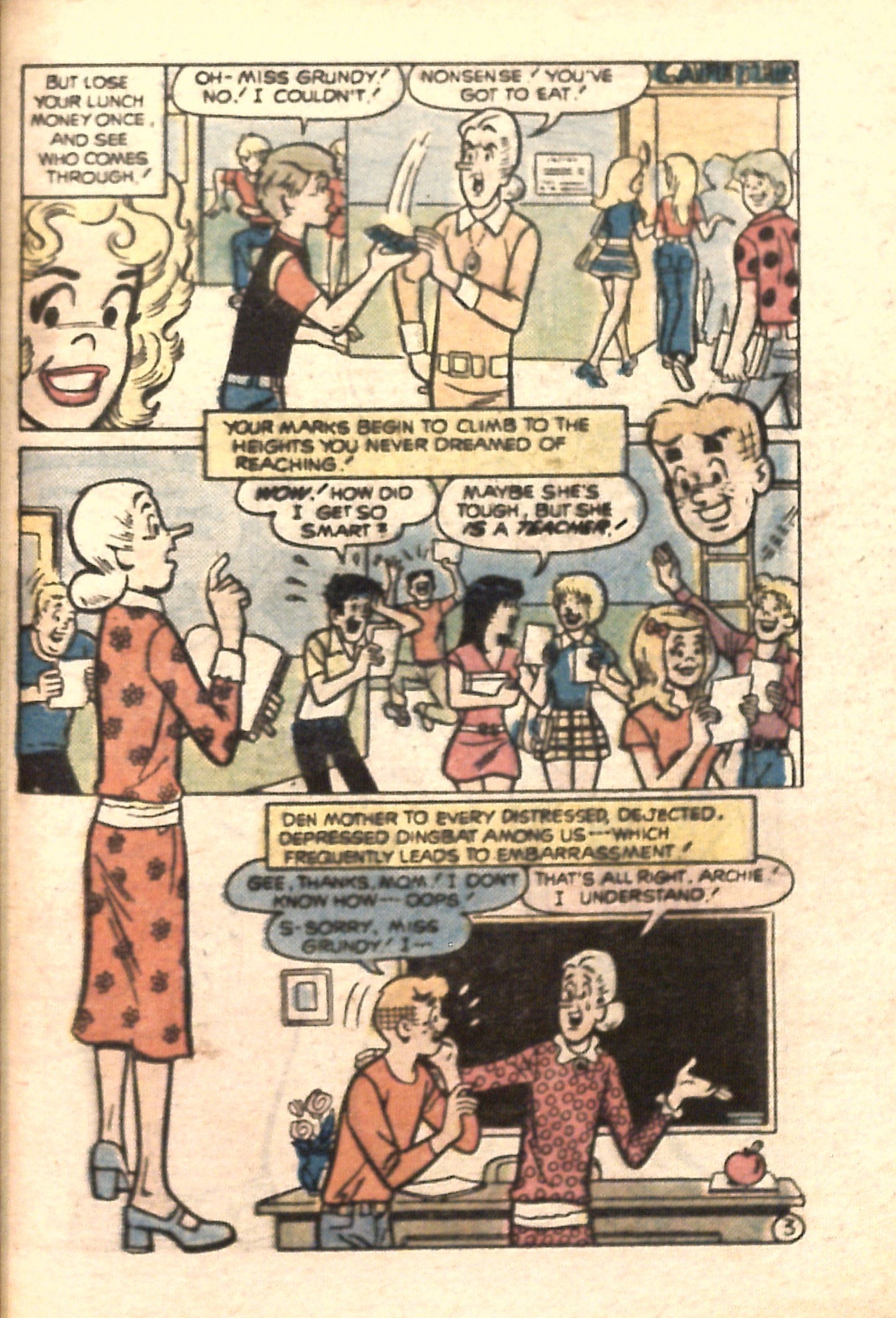 Read online Archie...Archie Andrews, Where Are You? Digest Magazine comic -  Issue #7 - 81