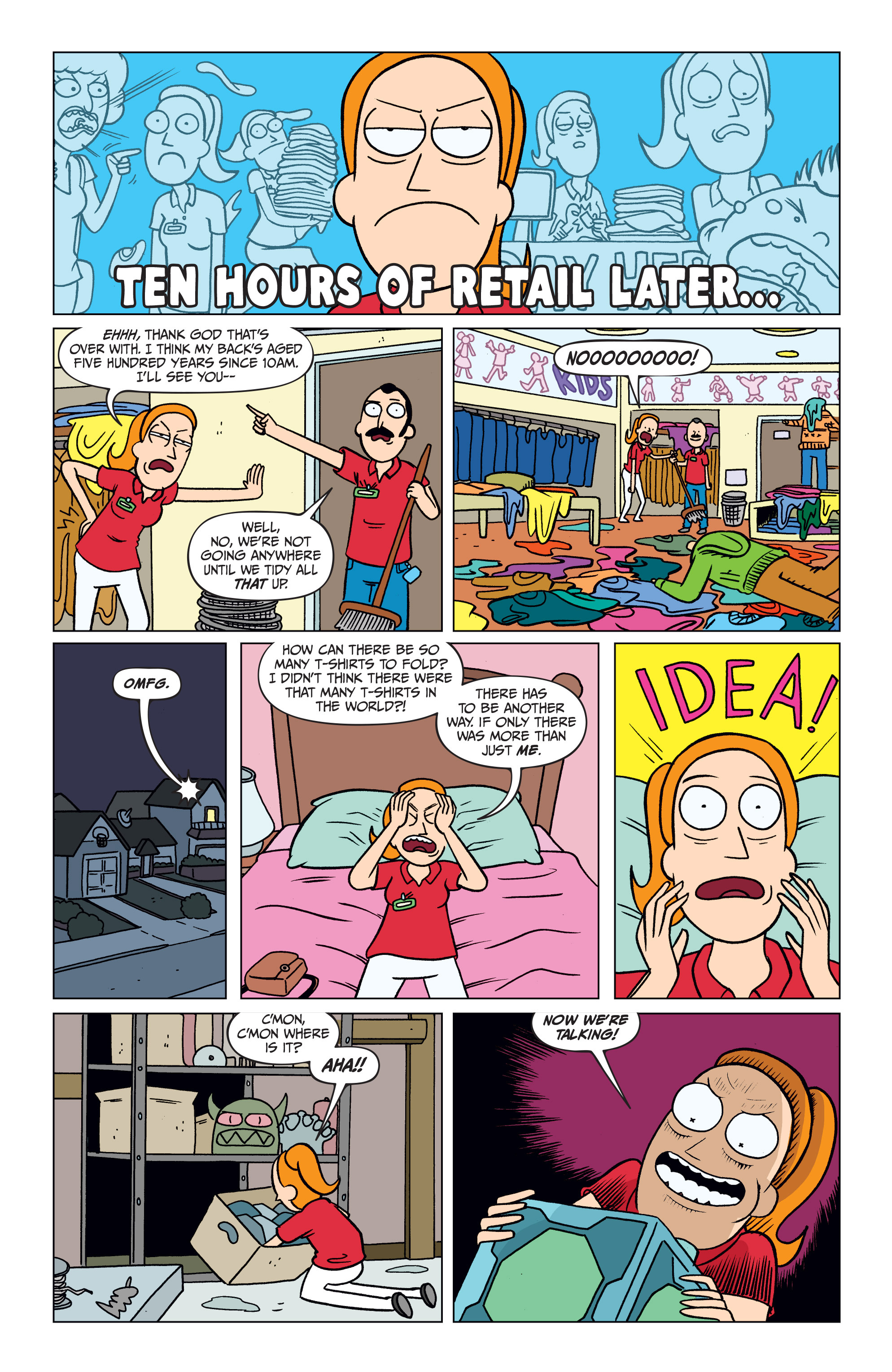 Read online Rick and Morty comic -  Issue #23 - 22