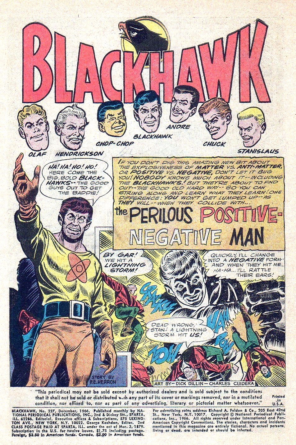 Blackhawk (1957) Issue #227 #119 - English 3
