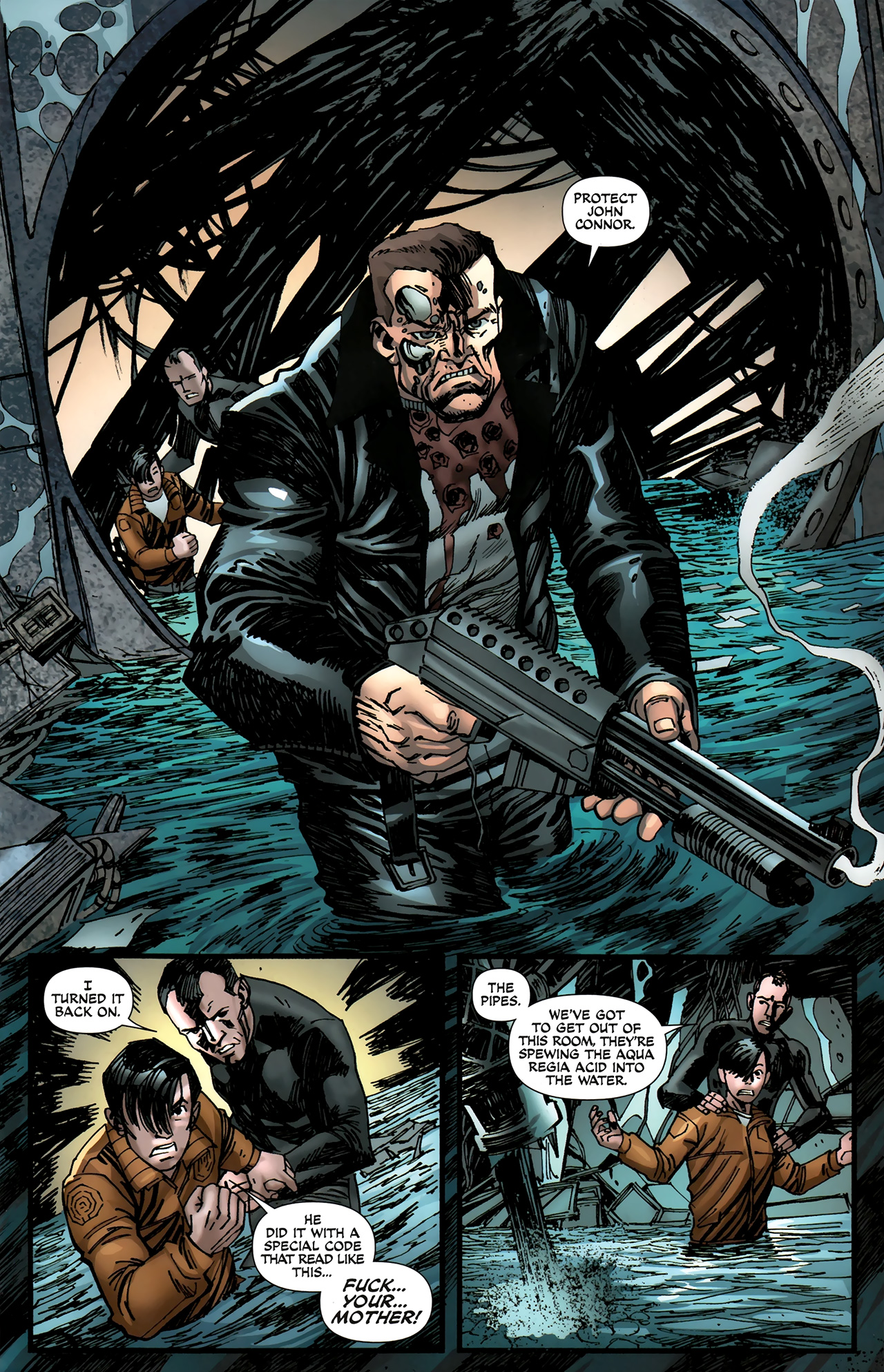 Read online Terminator/Robocop: Kill Human comic -  Issue #4 - 19