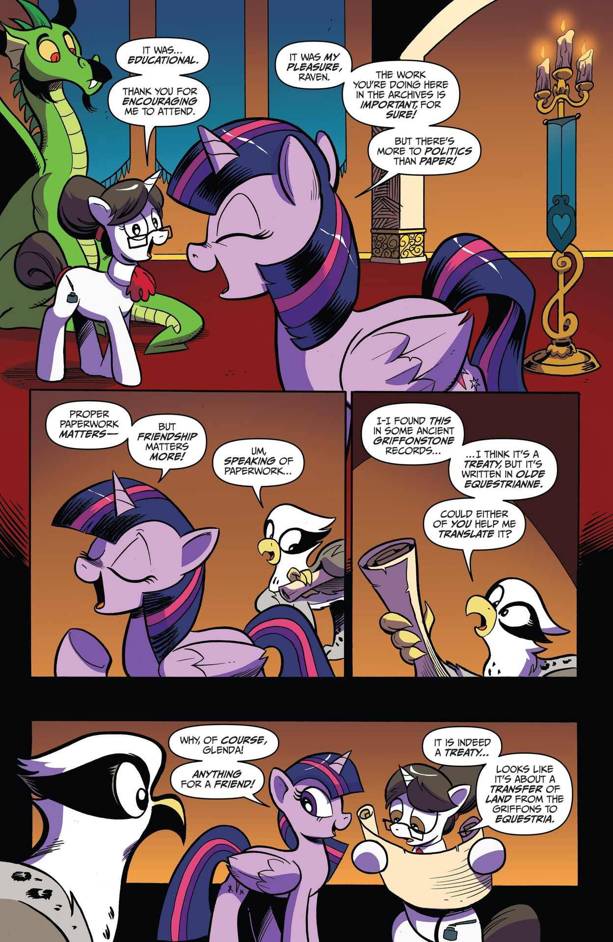 Read online My Little Pony: Friendship is Magic comic -  Issue #61 - 22