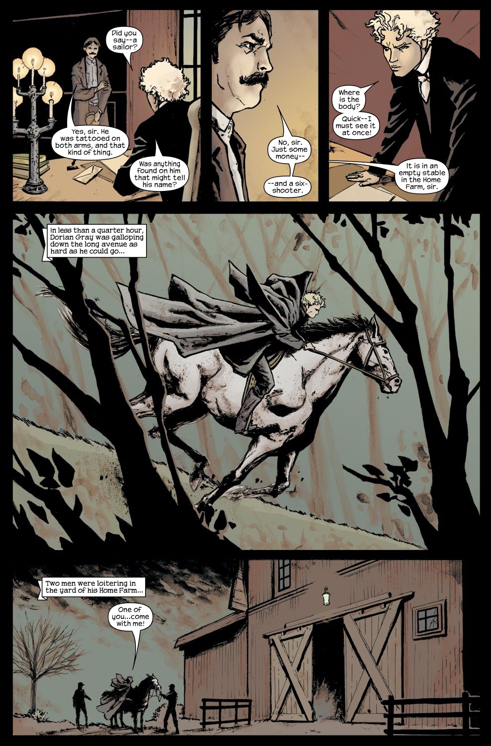 Read online Marvel Illustrated: The Picture of Dorian Gray comic -  Issue #6 - 10