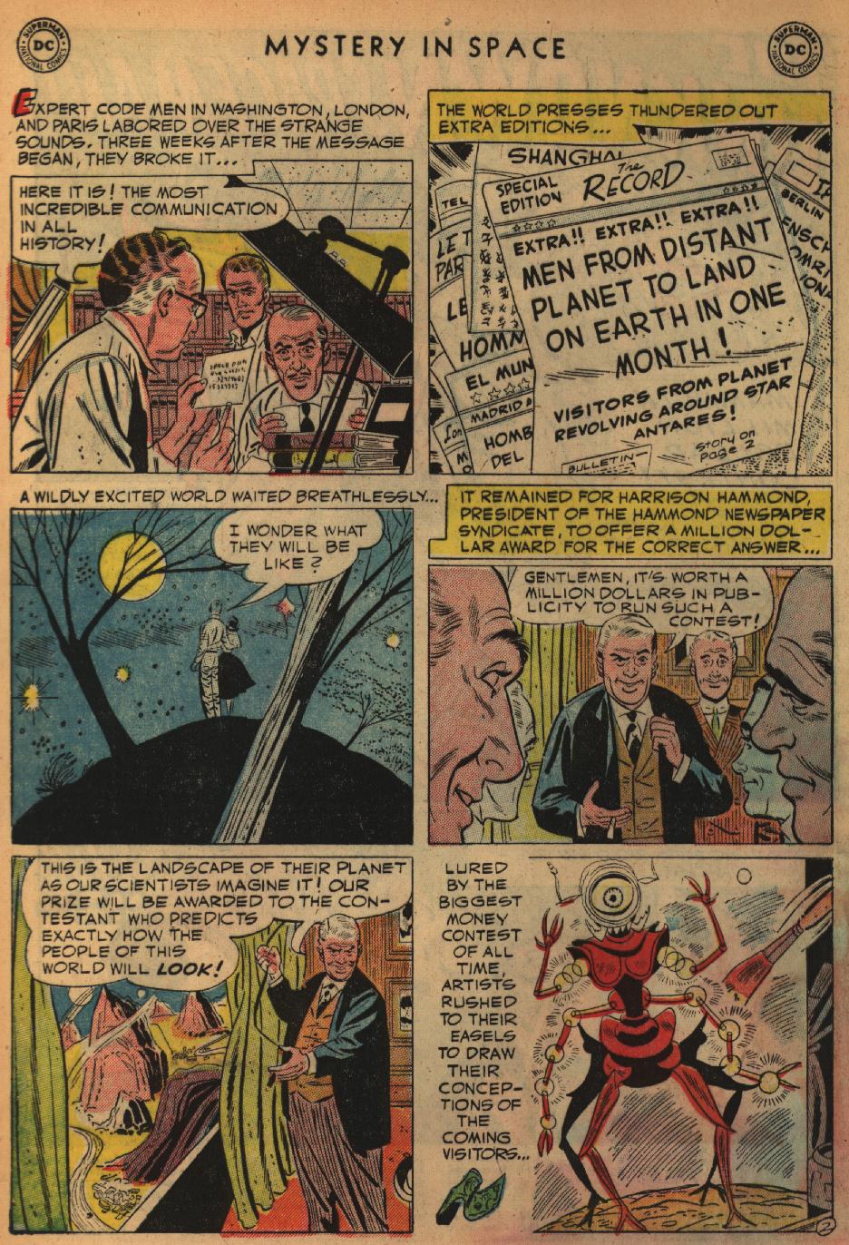 Read online Mystery in Space (1951) comic -  Issue #11 - 4