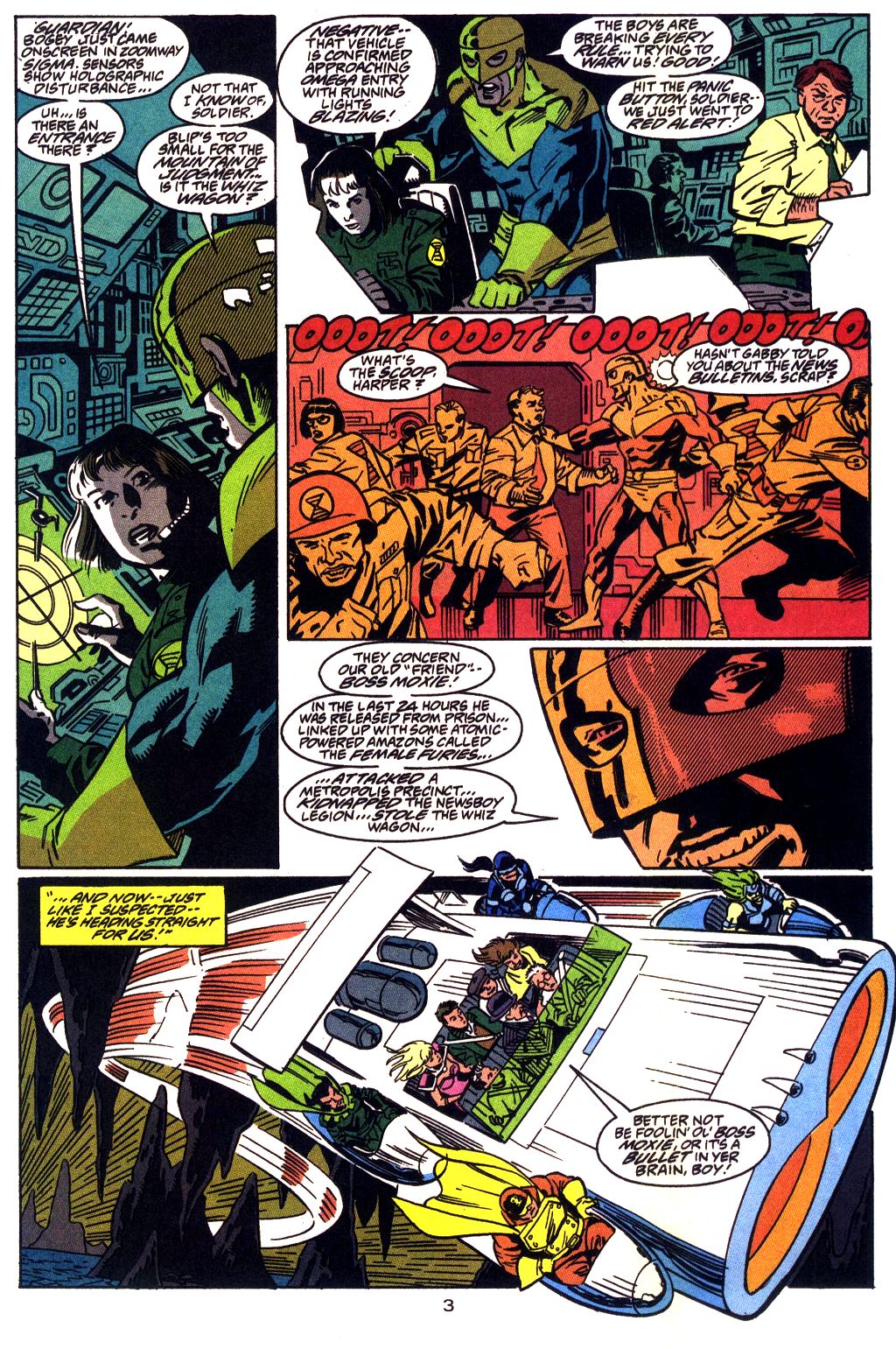Read online Guardians of Metropolis comic -  Issue #4 - 4