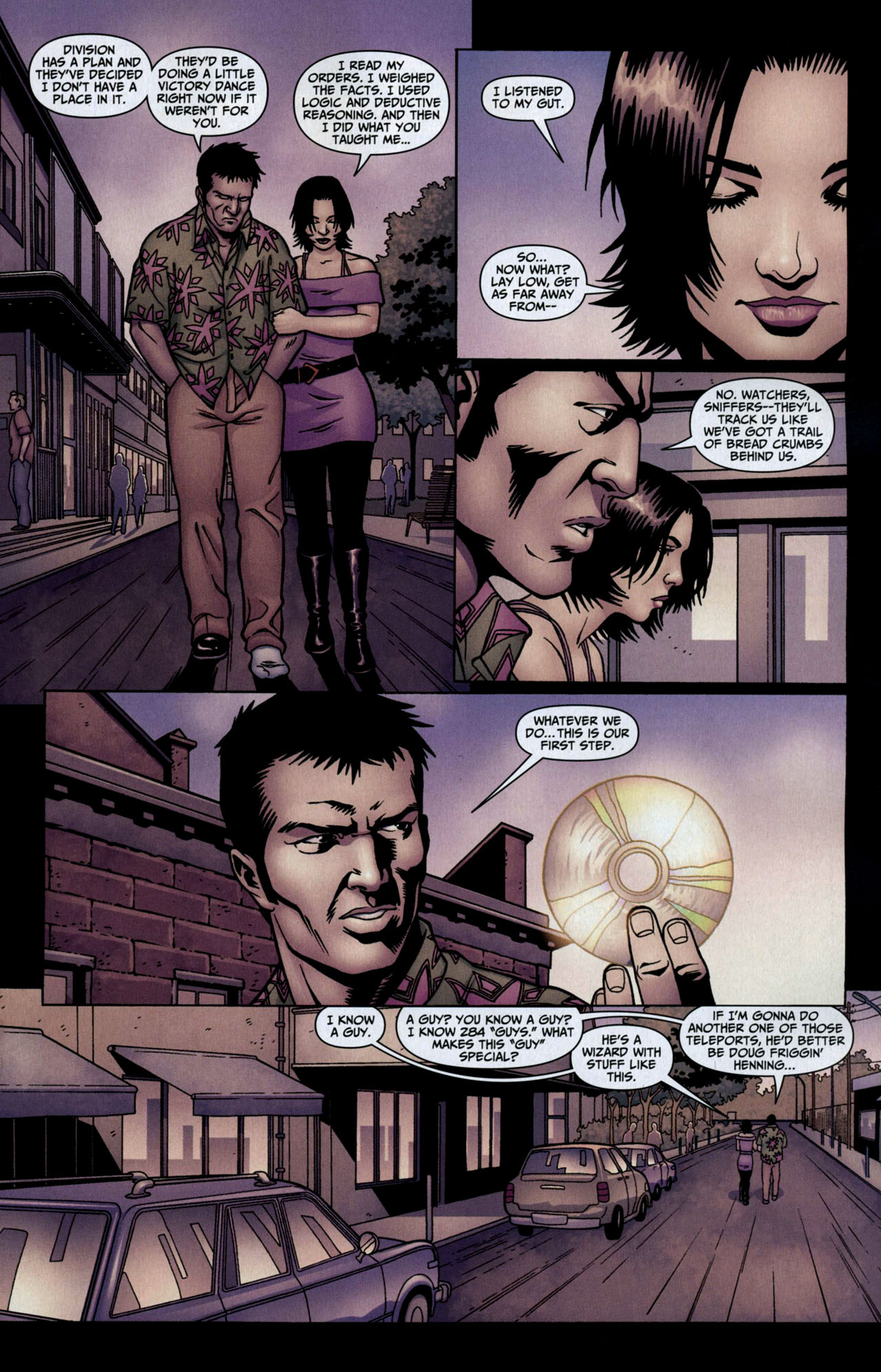 Read online Push comic -  Issue #3 - 9