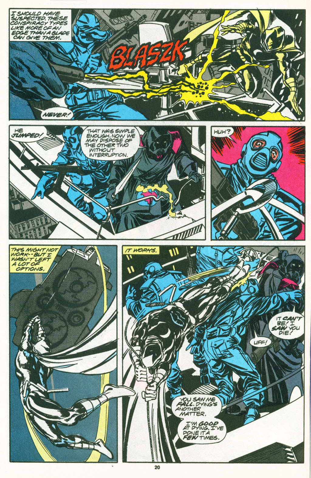 Read online Marc Spector: Moon Knight comic -  Issue #19 - 16