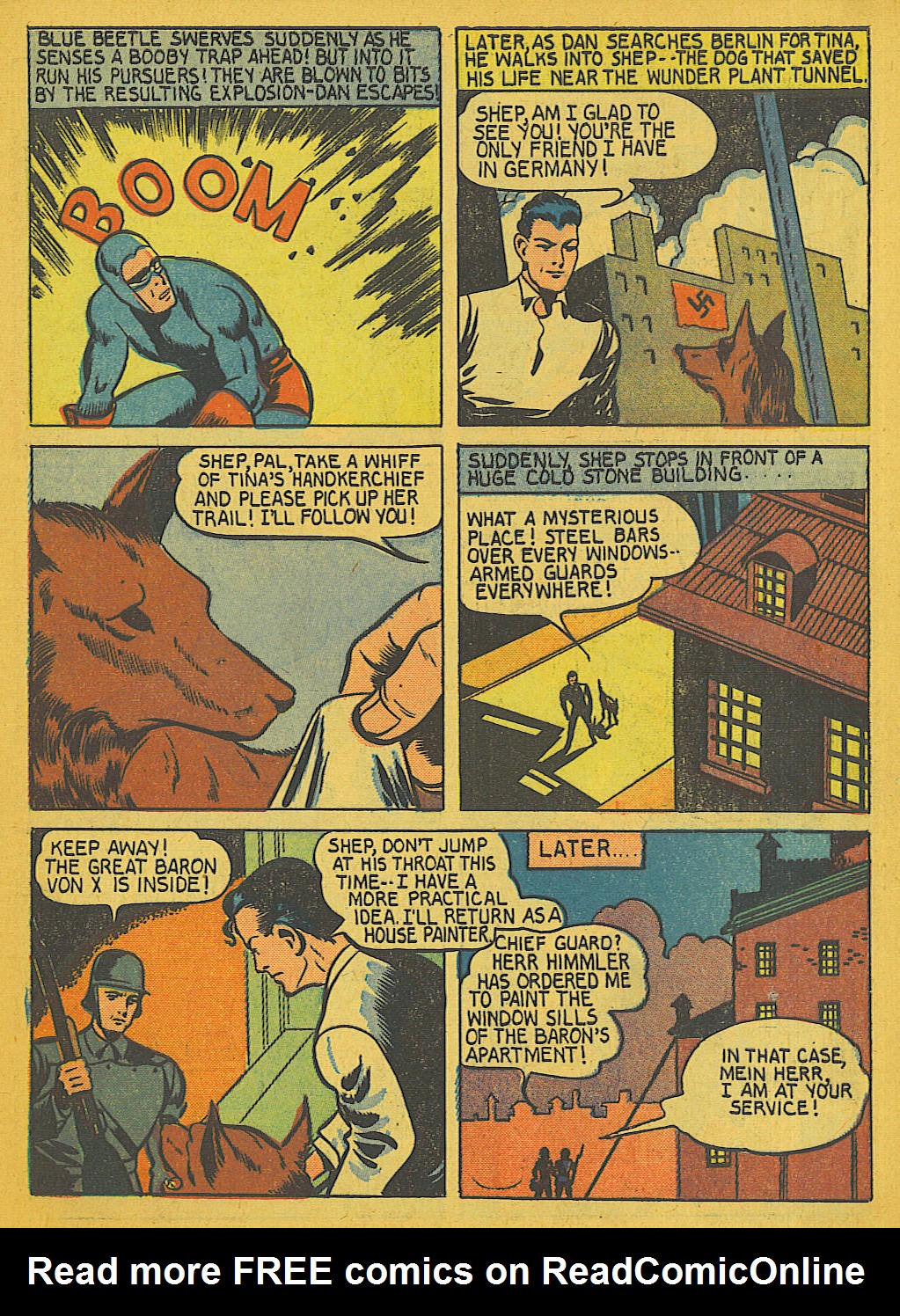 Read online The Blue Beetle comic -  Issue #29 - 8