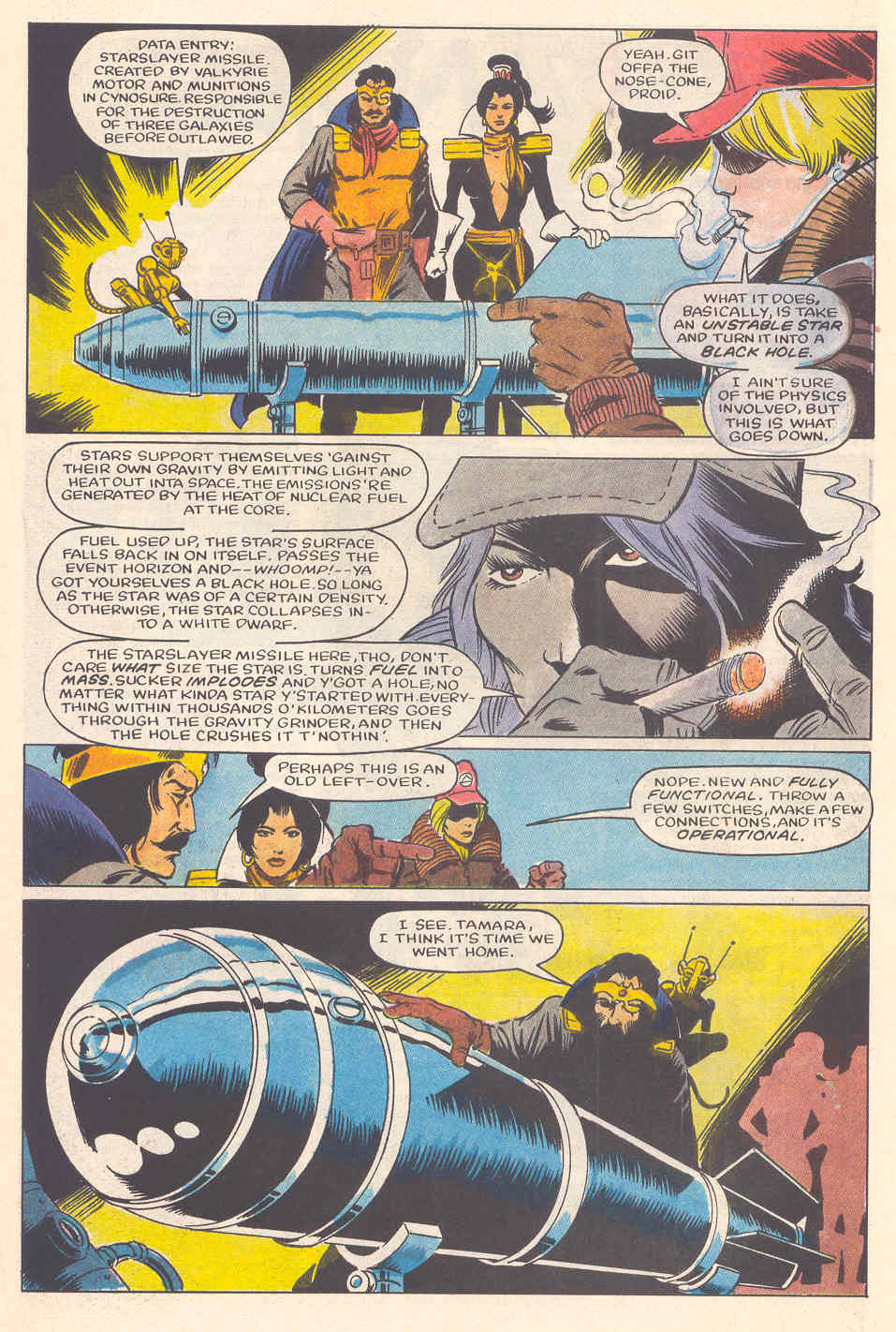 Read online Starslayer comic -  Issue #19 - 10