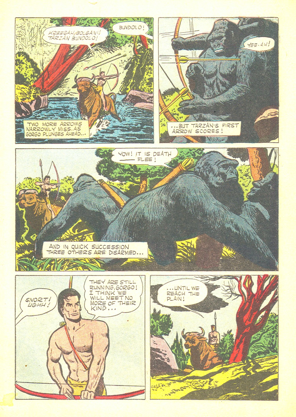 Read online Tarzan (1948) comic -  Issue #60 - 7