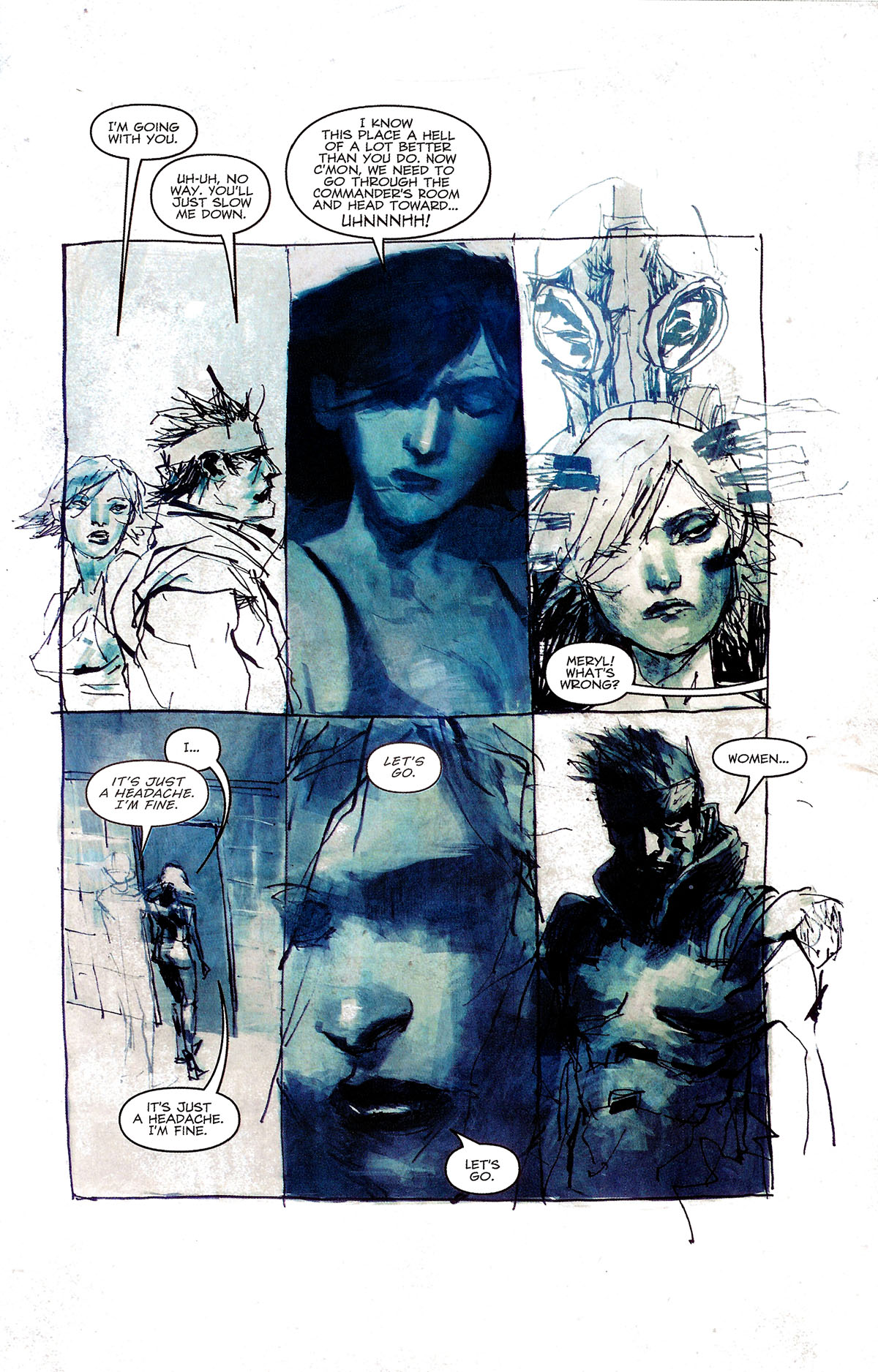 Read online Metal Gear Solid comic -  Issue #7 - 5