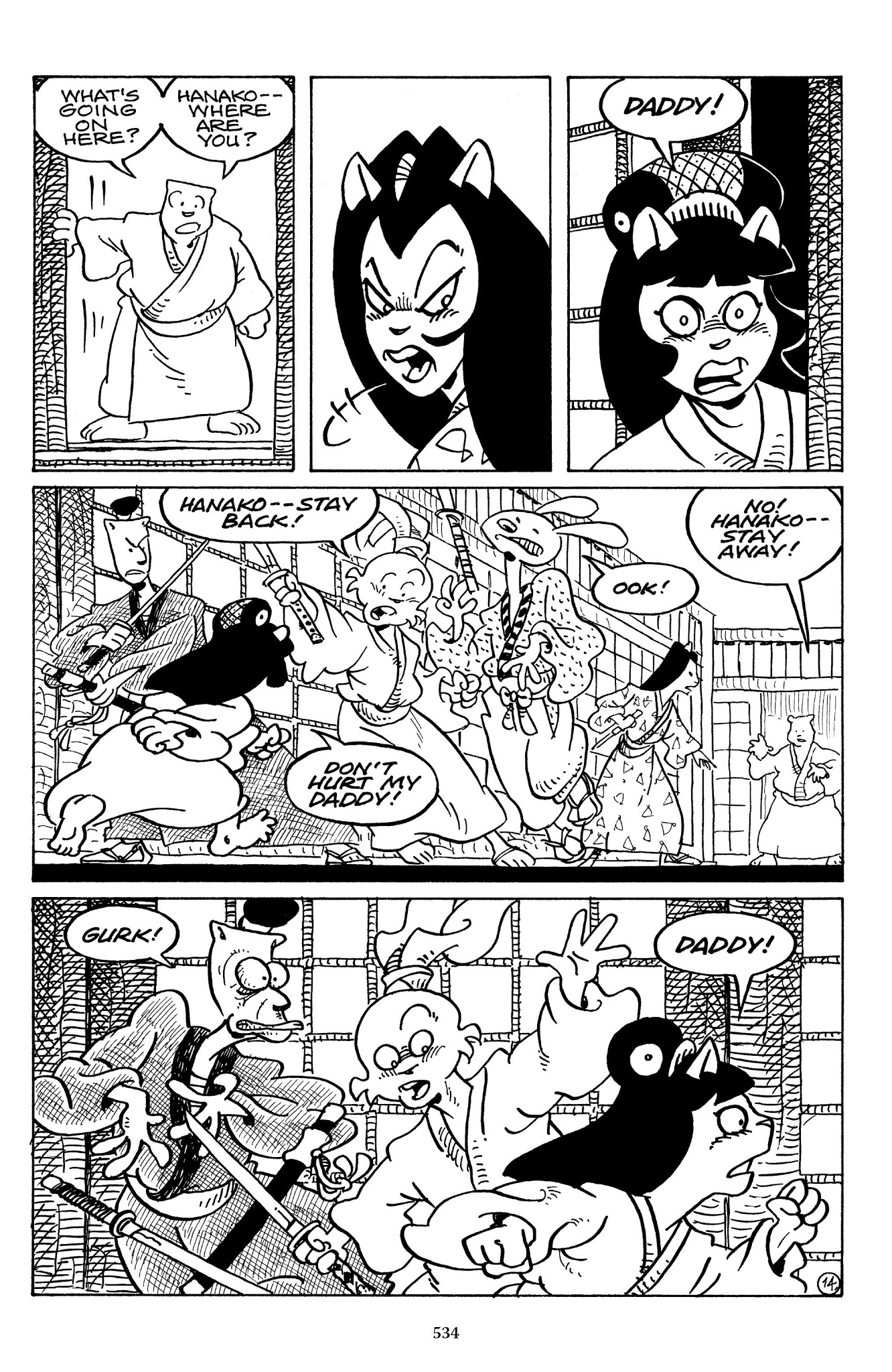 Read online The Usagi Yojimbo Saga comic -  Issue # TPB 5 - 528