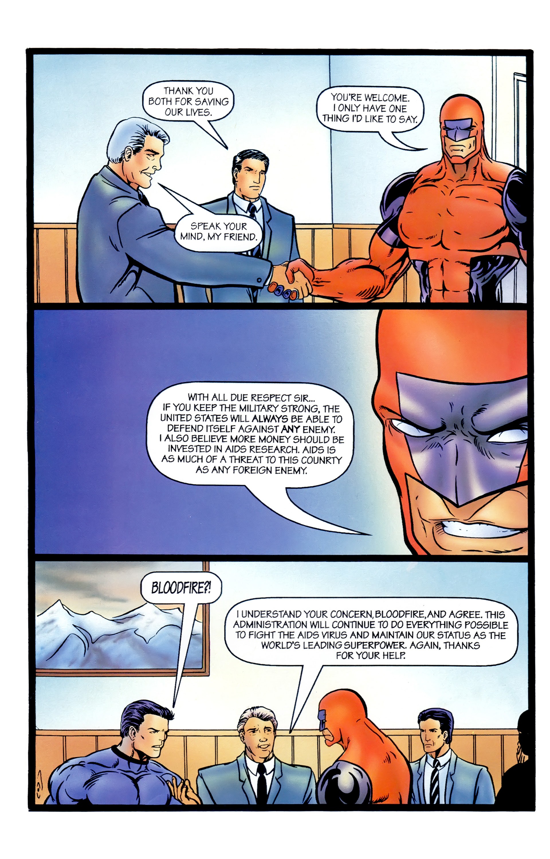 Read online Bloodfire comic -  Issue #7 - 21