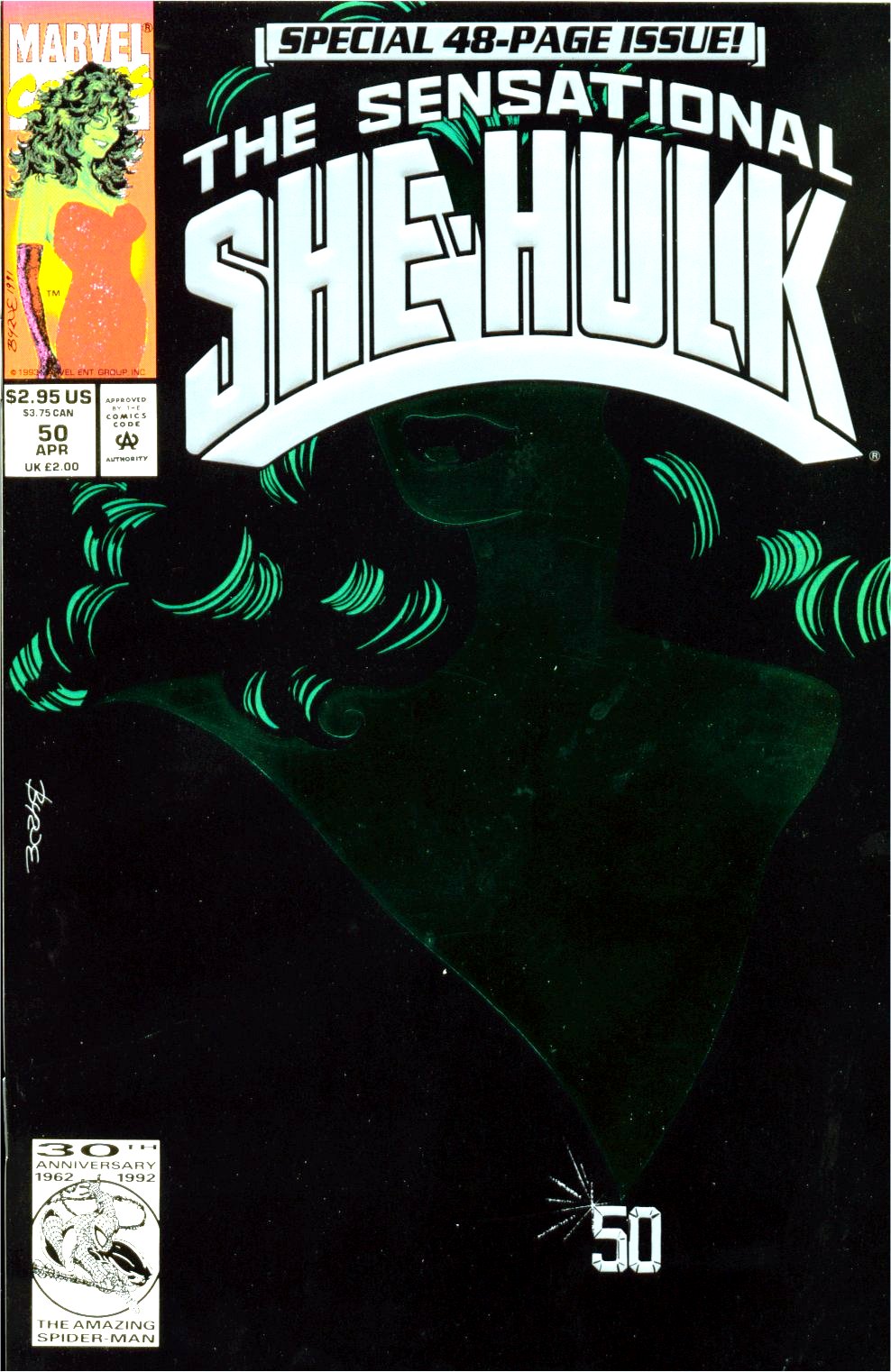 Read online The Sensational She-Hulk comic -  Issue #50 - 1