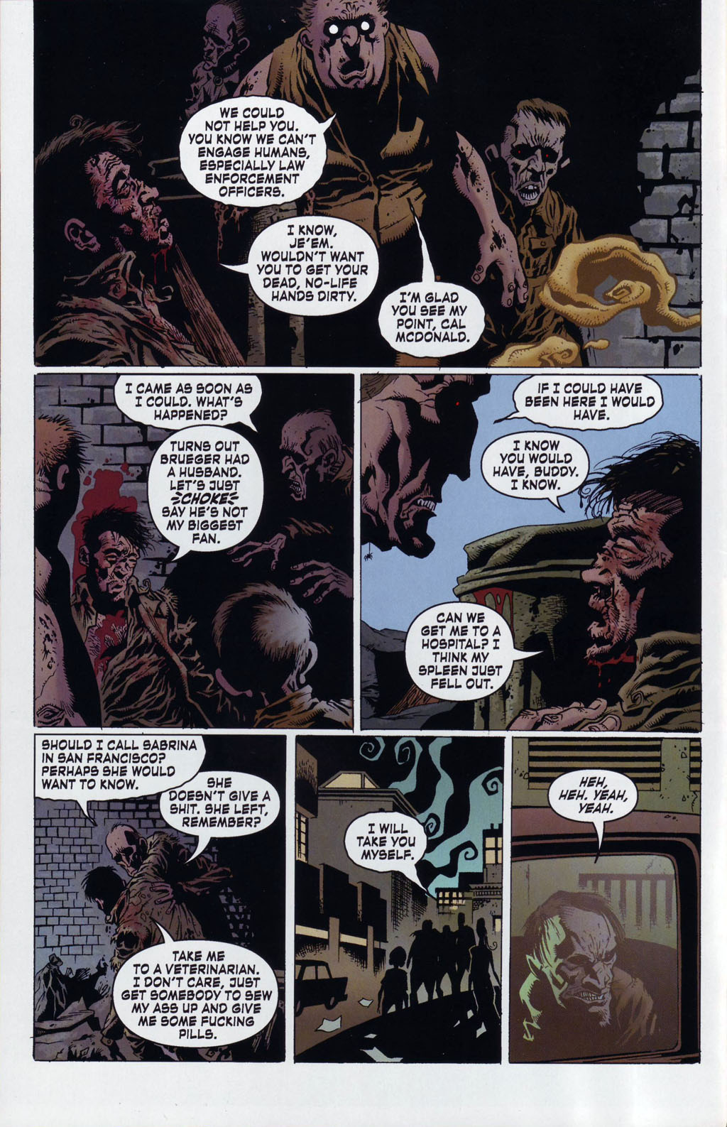 Read online Criminal Macabre: Two Red Eyes comic -  Issue #1 - 8