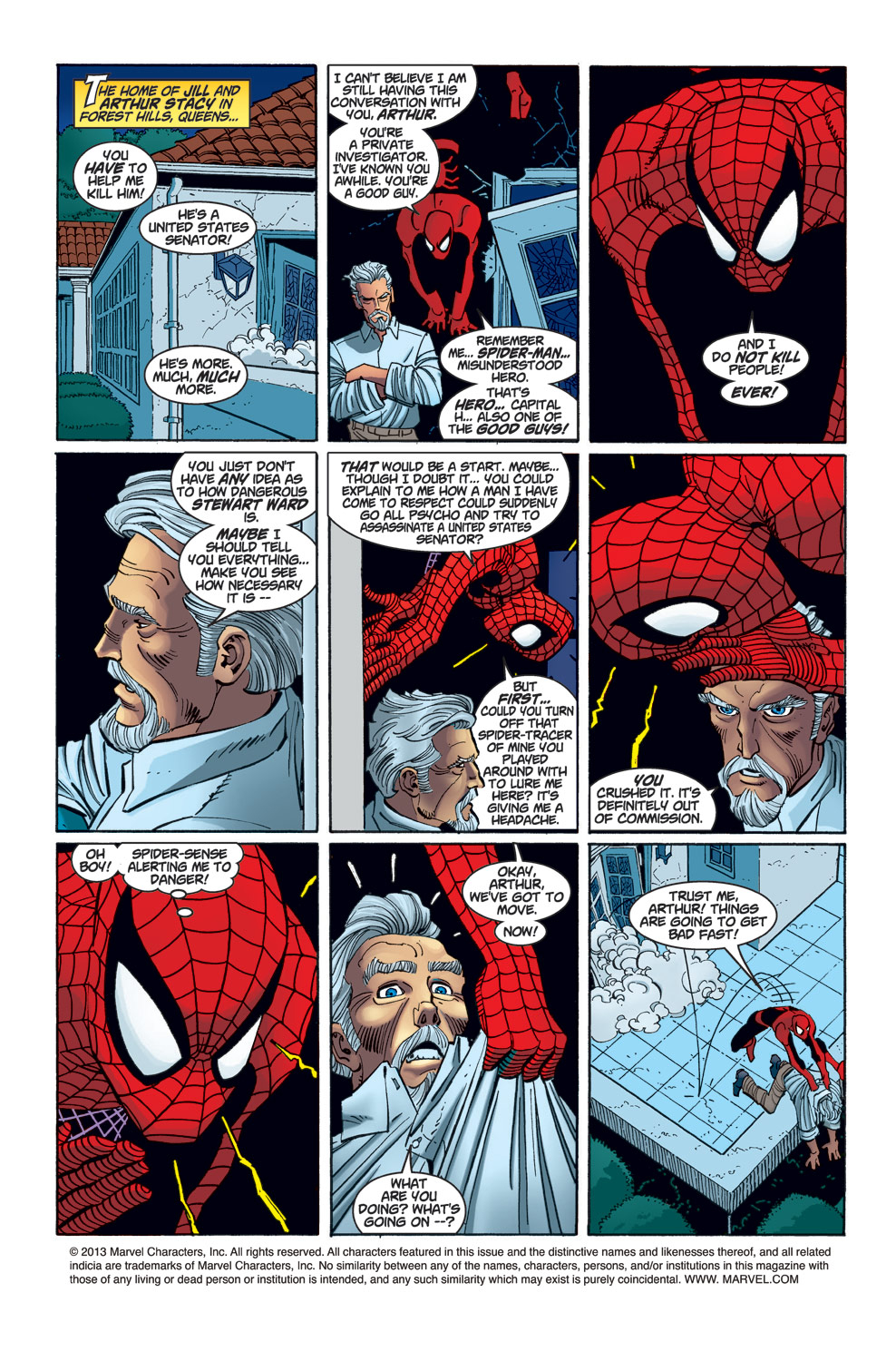 Read online The Amazing Spider-Man (1999) comic -  Issue #23 - 2