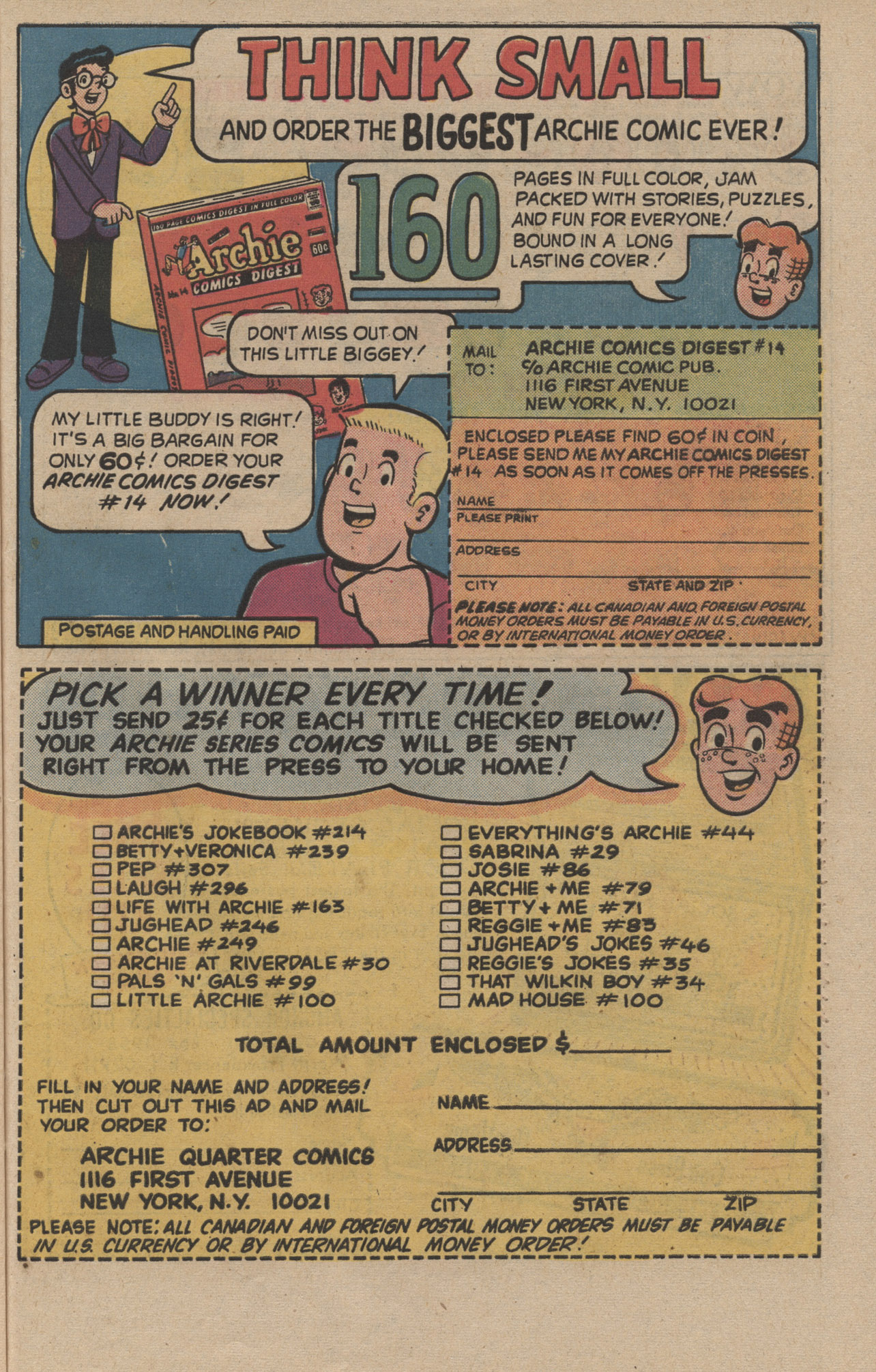 Read online Archie's Joke Book Magazine comic -  Issue #213 - 27