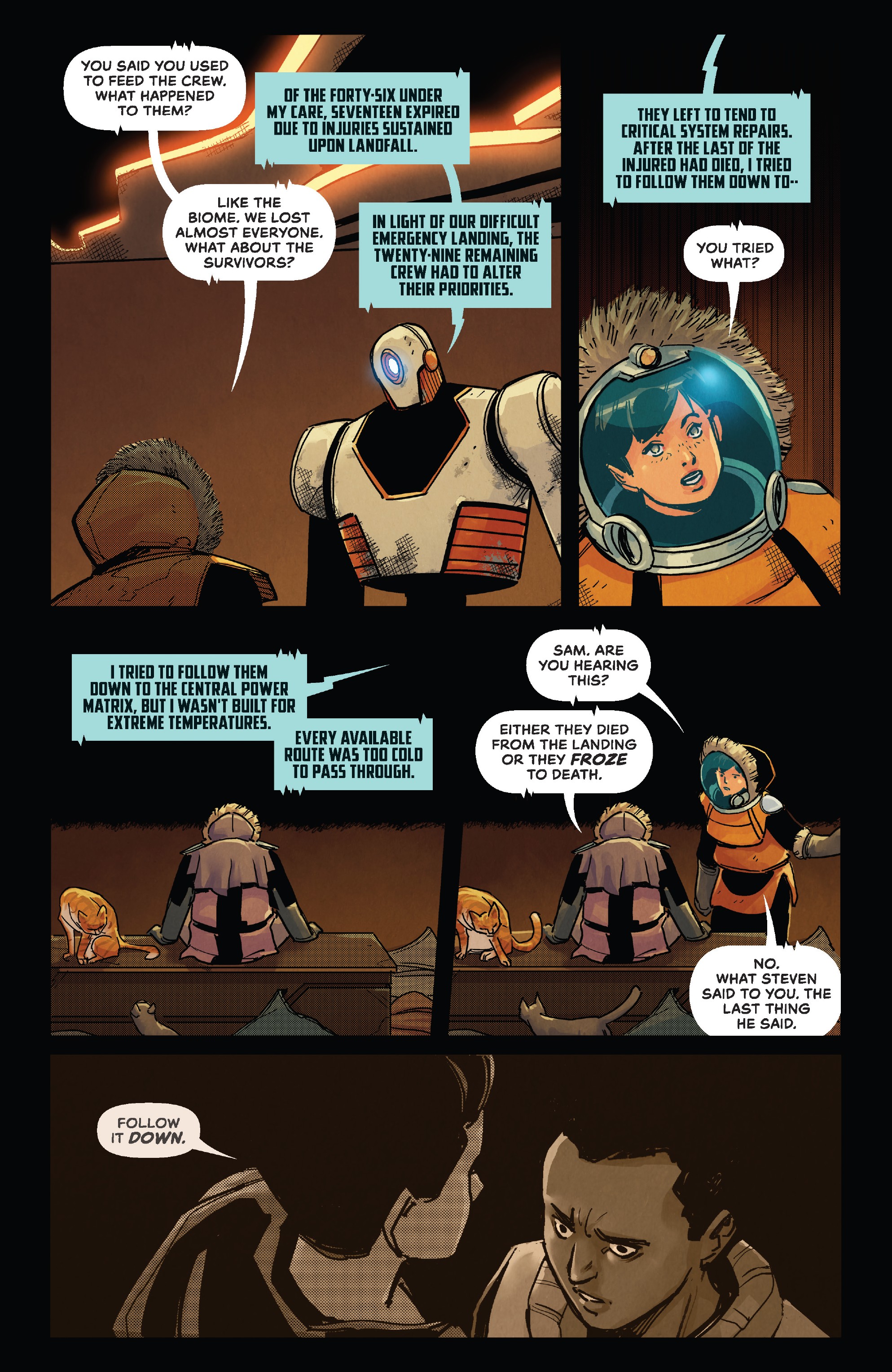 Read online Outpost Zero comic -  Issue #10 - 10