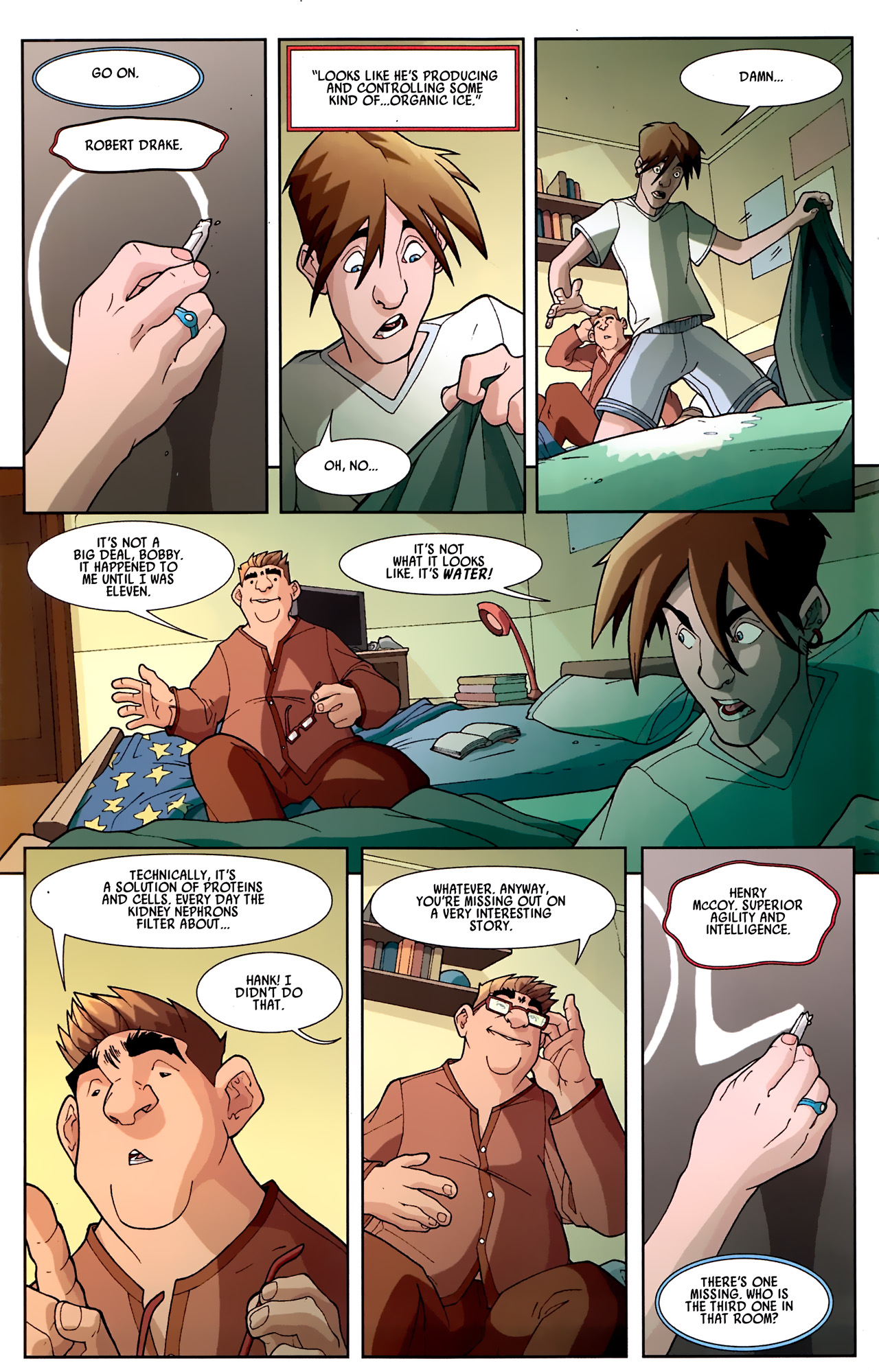 Read online X-Campus comic -  Issue #1 - 19