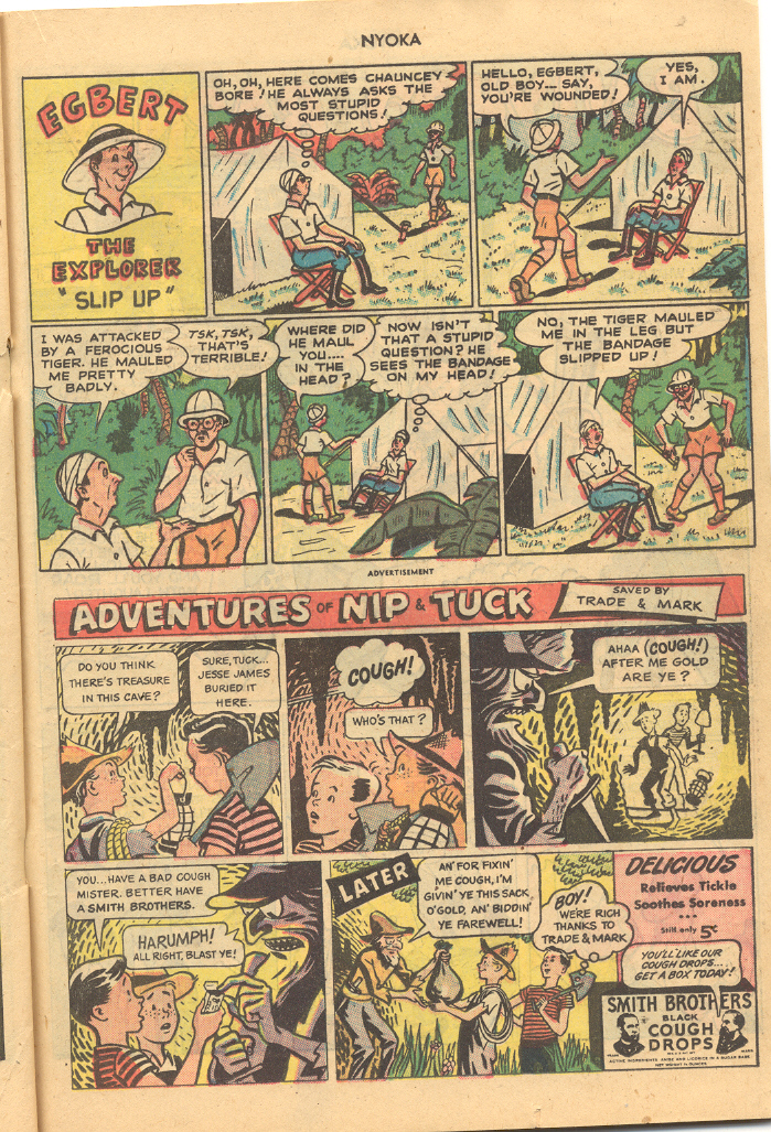 Read online Nyoka the Jungle Girl (1945) comic -  Issue #27 - 29