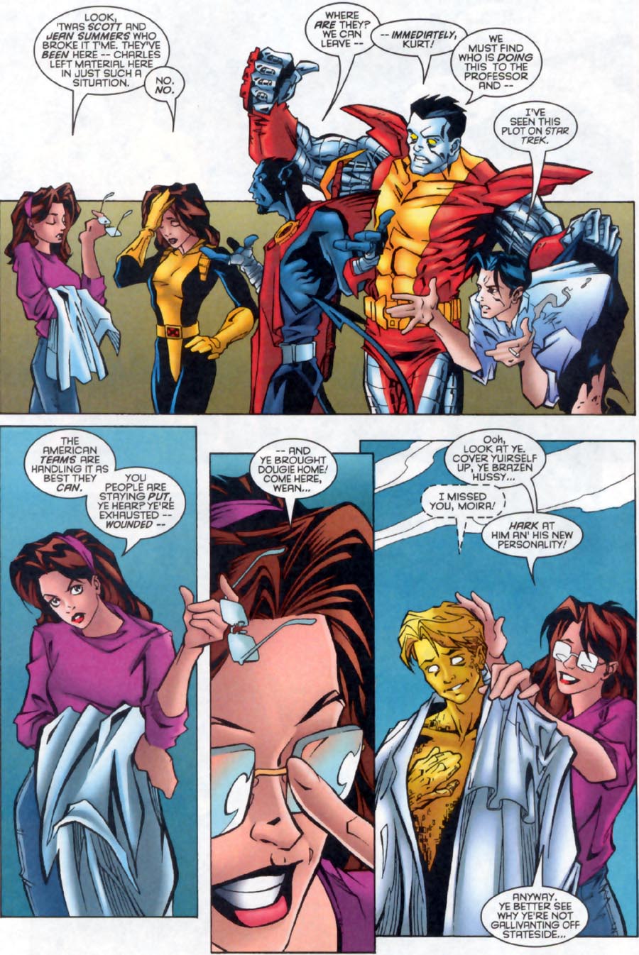 Read online Excalibur (1988) comic -  Issue #101 - 7