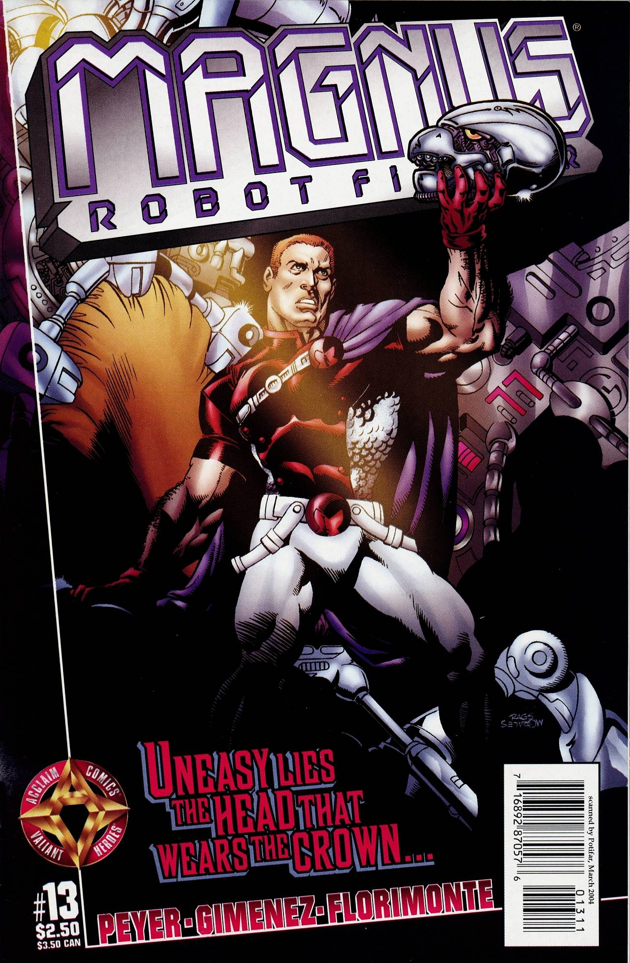 Read online Magnus Robot Fighter (1997) comic -  Issue #13 - 1