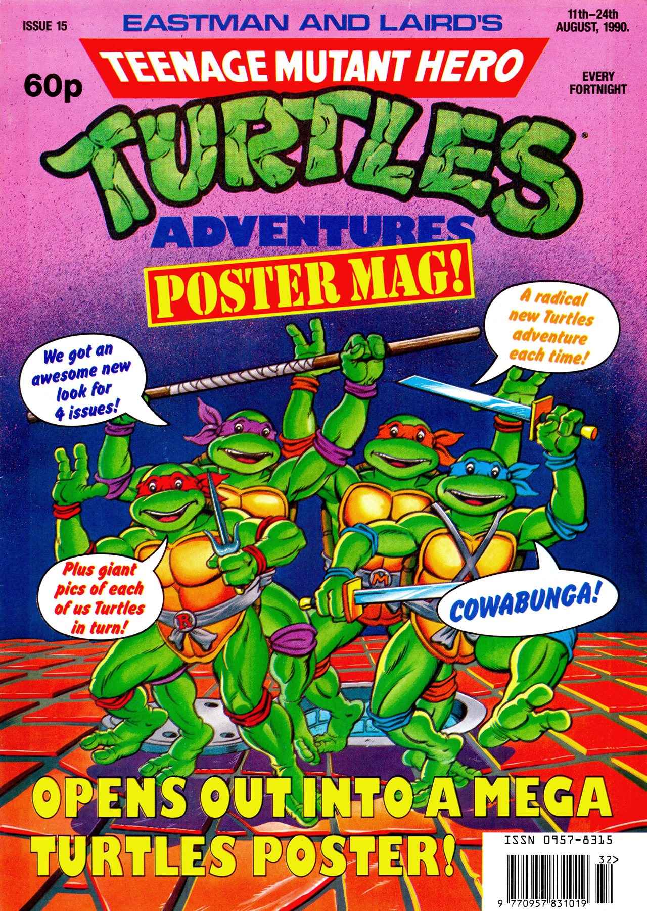 Read online Teenage Mutant Hero Turtles Adventures comic -  Issue #15 - 1