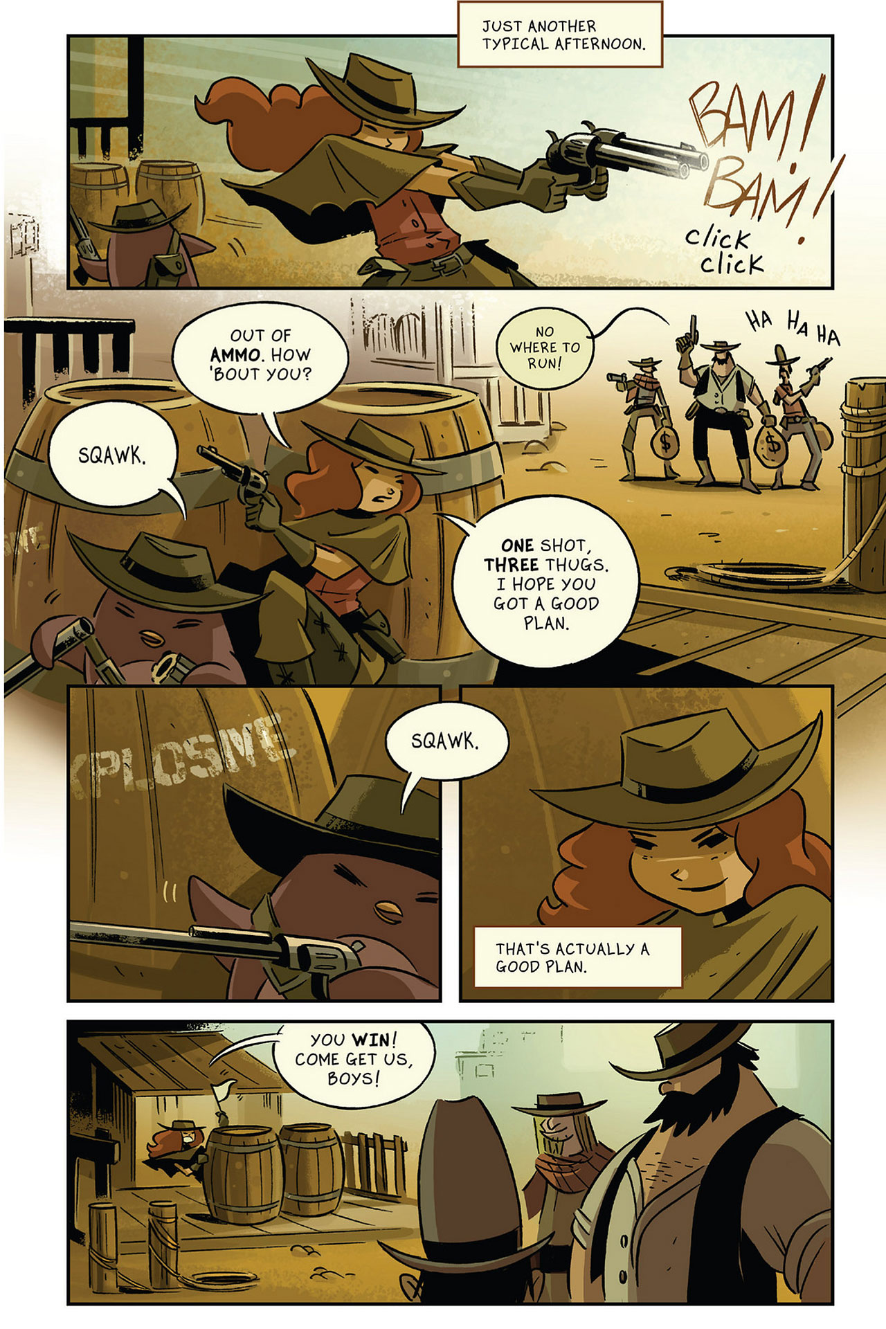 Read online Cow Boy comic -  Issue #5 - 17