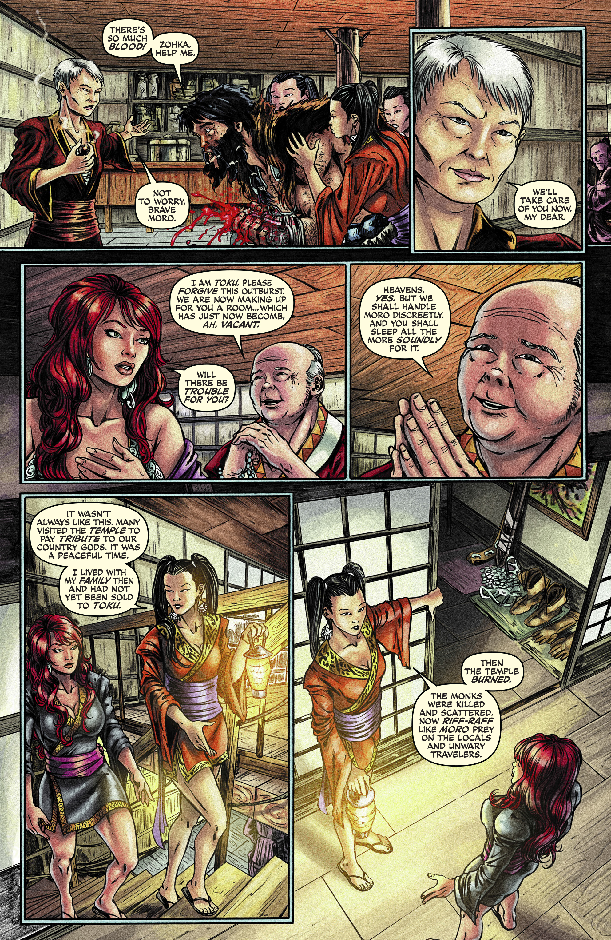 Read online Red Sonja Travels comic -  Issue # TPB 2 (Part 1) - 115