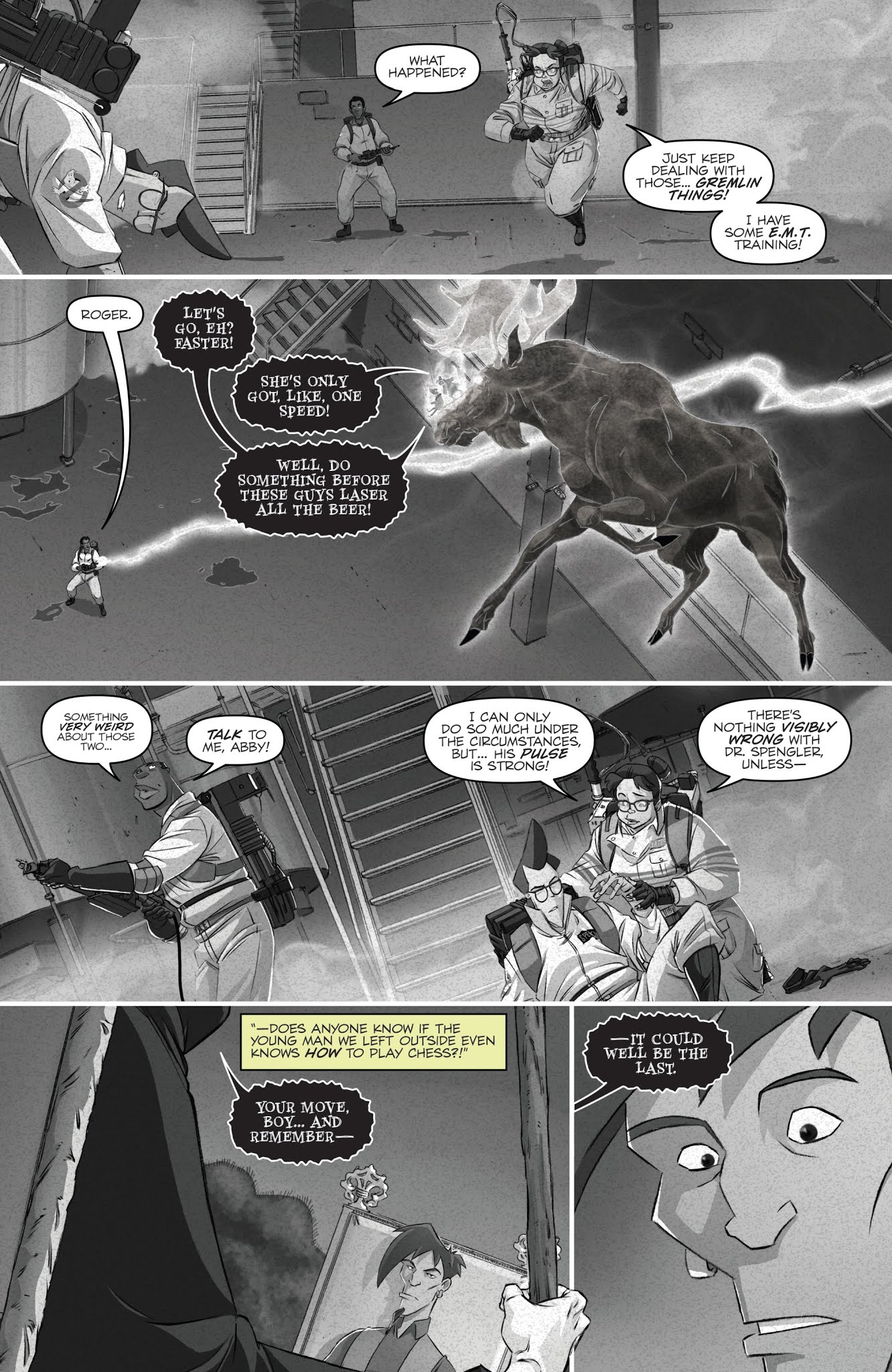 Read online Ghostbusters: Crossing Over comic -  Issue #6 - 11