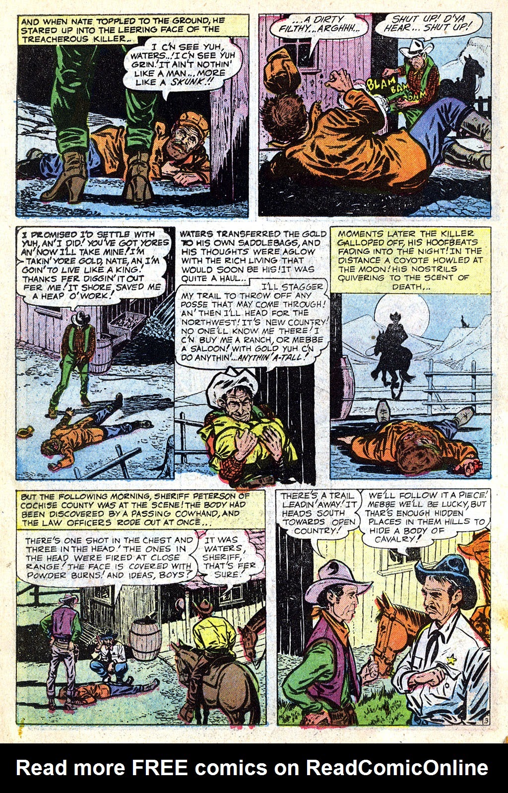 Read online Western Outlaws (1954) comic -  Issue #1 - 22