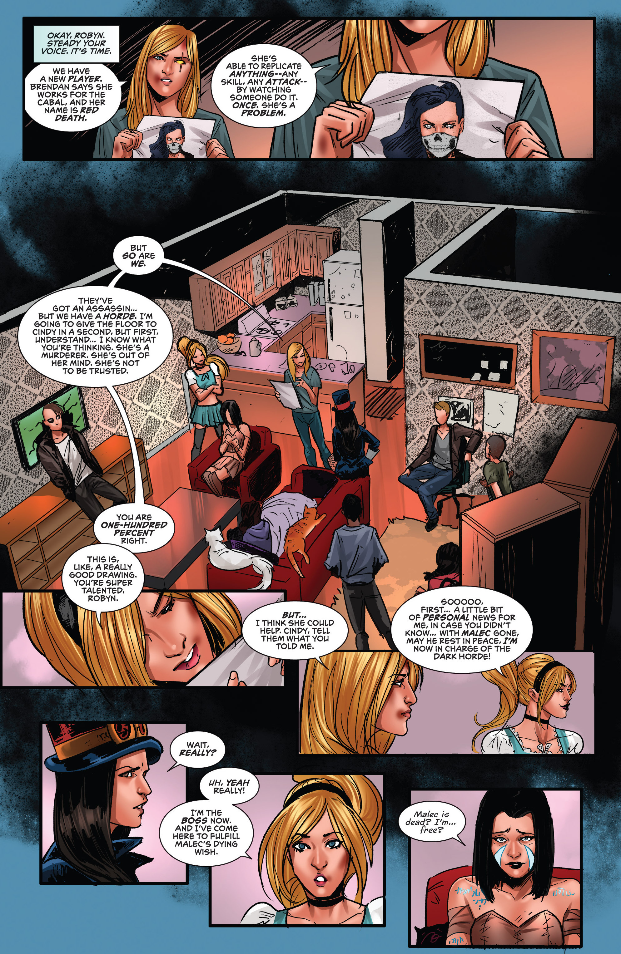 Read online Grimm Fairy Tales presents Robyn Hood (2014) comic -  Issue #18 - 19