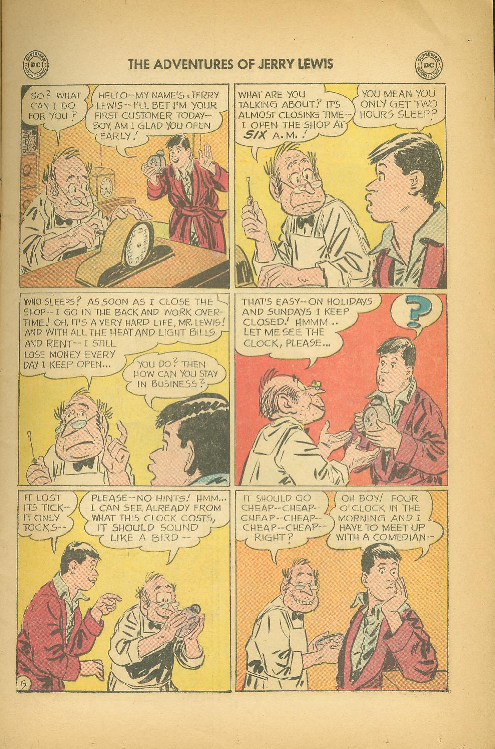 Read online The Adventures of Jerry Lewis comic -  Issue #77 - 7
