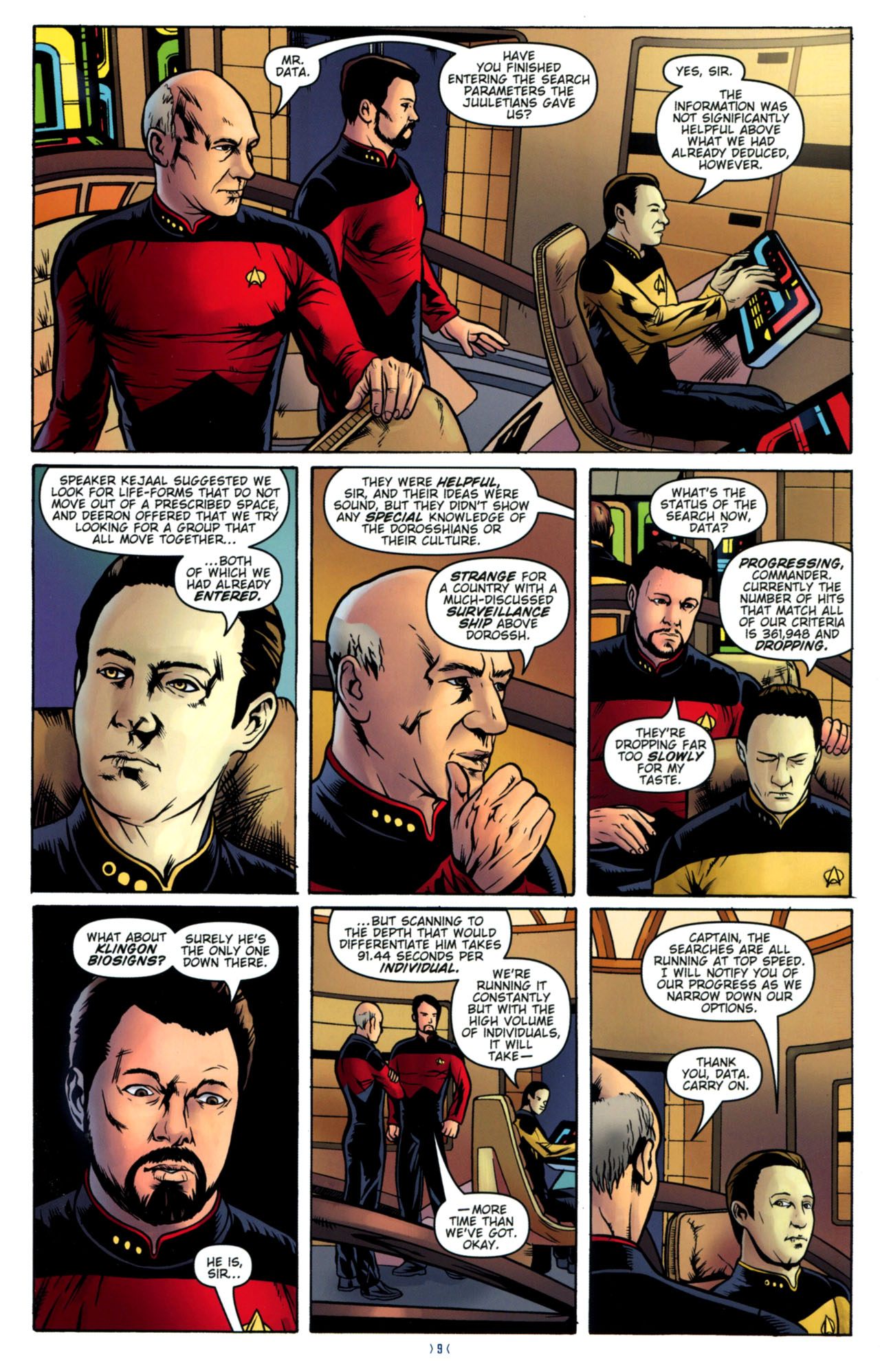 Read online Star Trek: The Next Generation: Ghosts comic -  Issue #3 - 11