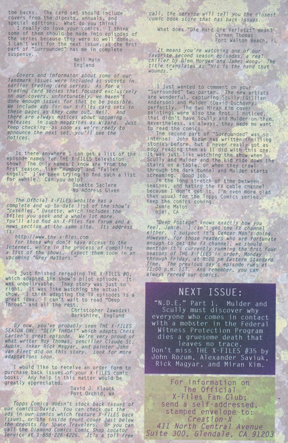 Read online The X-Files (1995) comic -  Issue #34 - 25