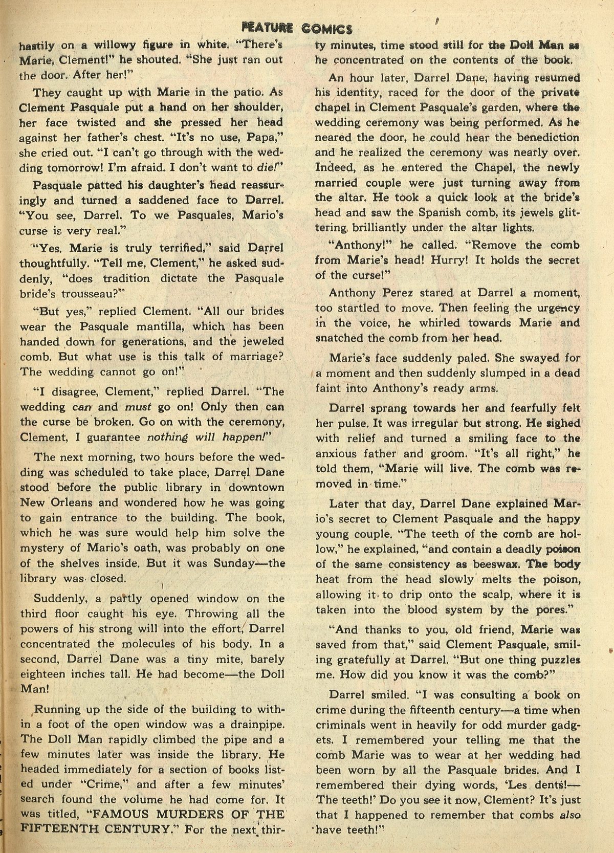 Read online Feature Comics comic -  Issue #130 - 39