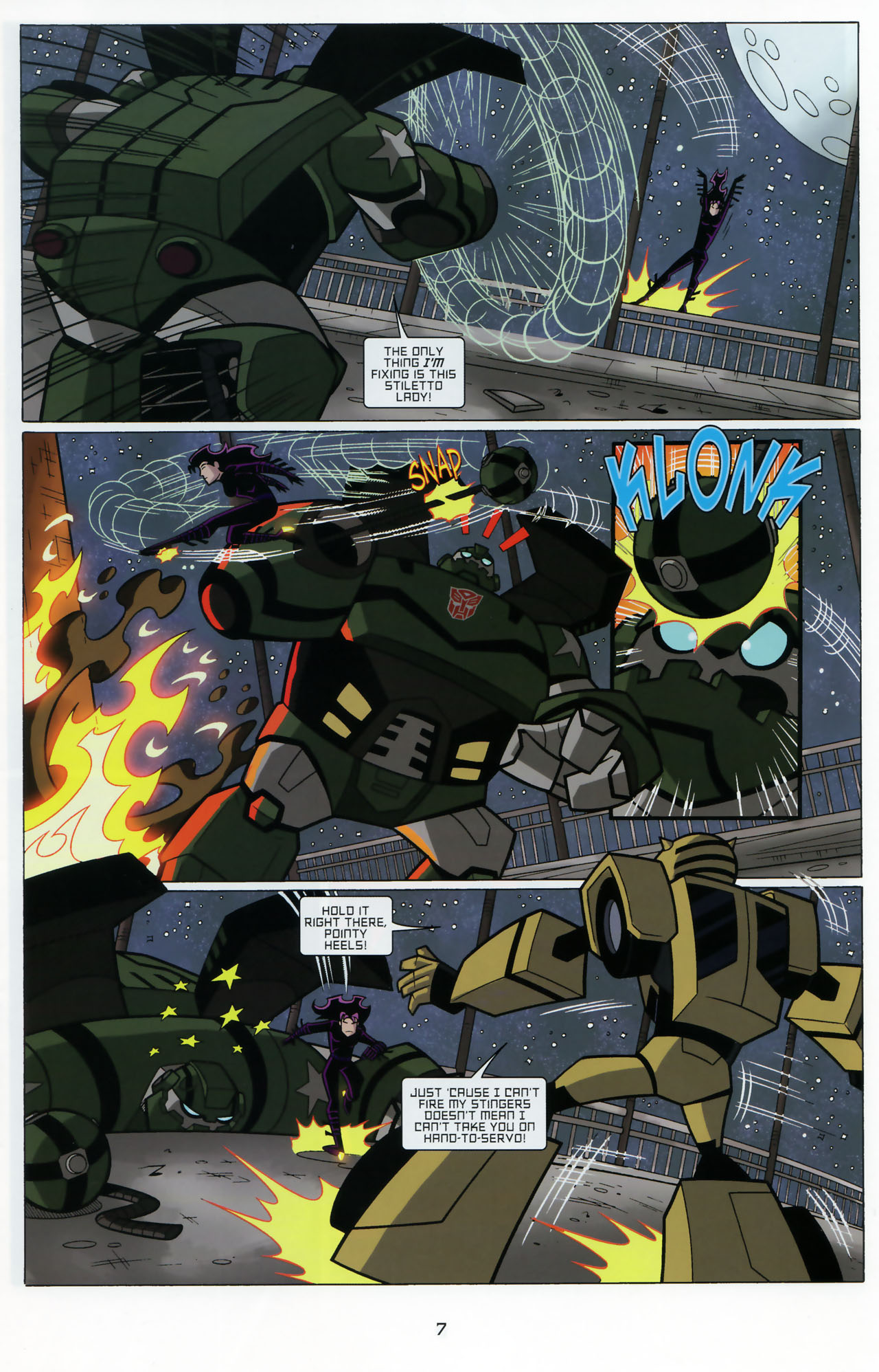Read online Transformers Animated: The Arrival comic -  Issue #3 - 9