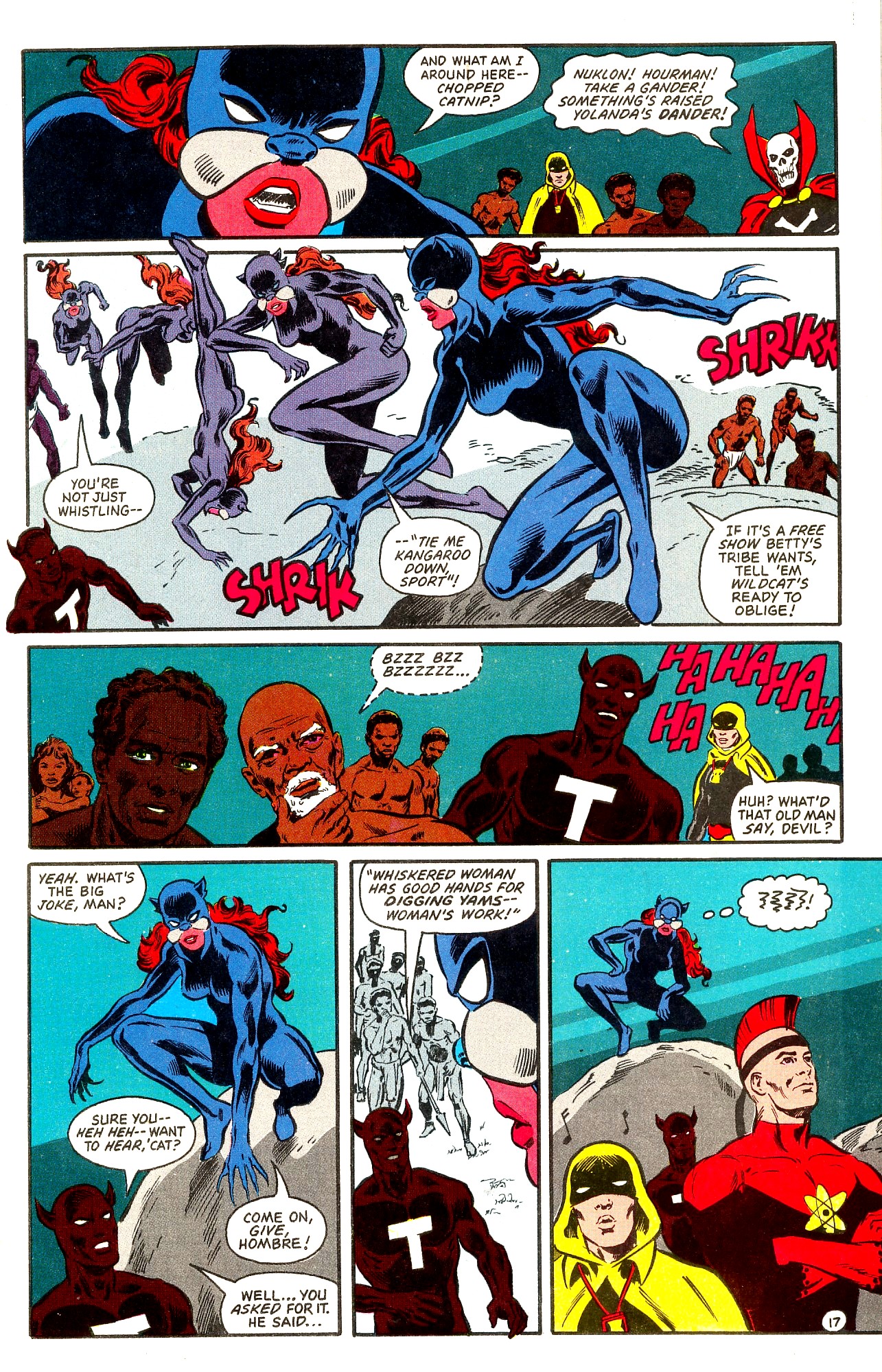 Read online Infinity Inc. (1984) comic -  Issue #47 - 19