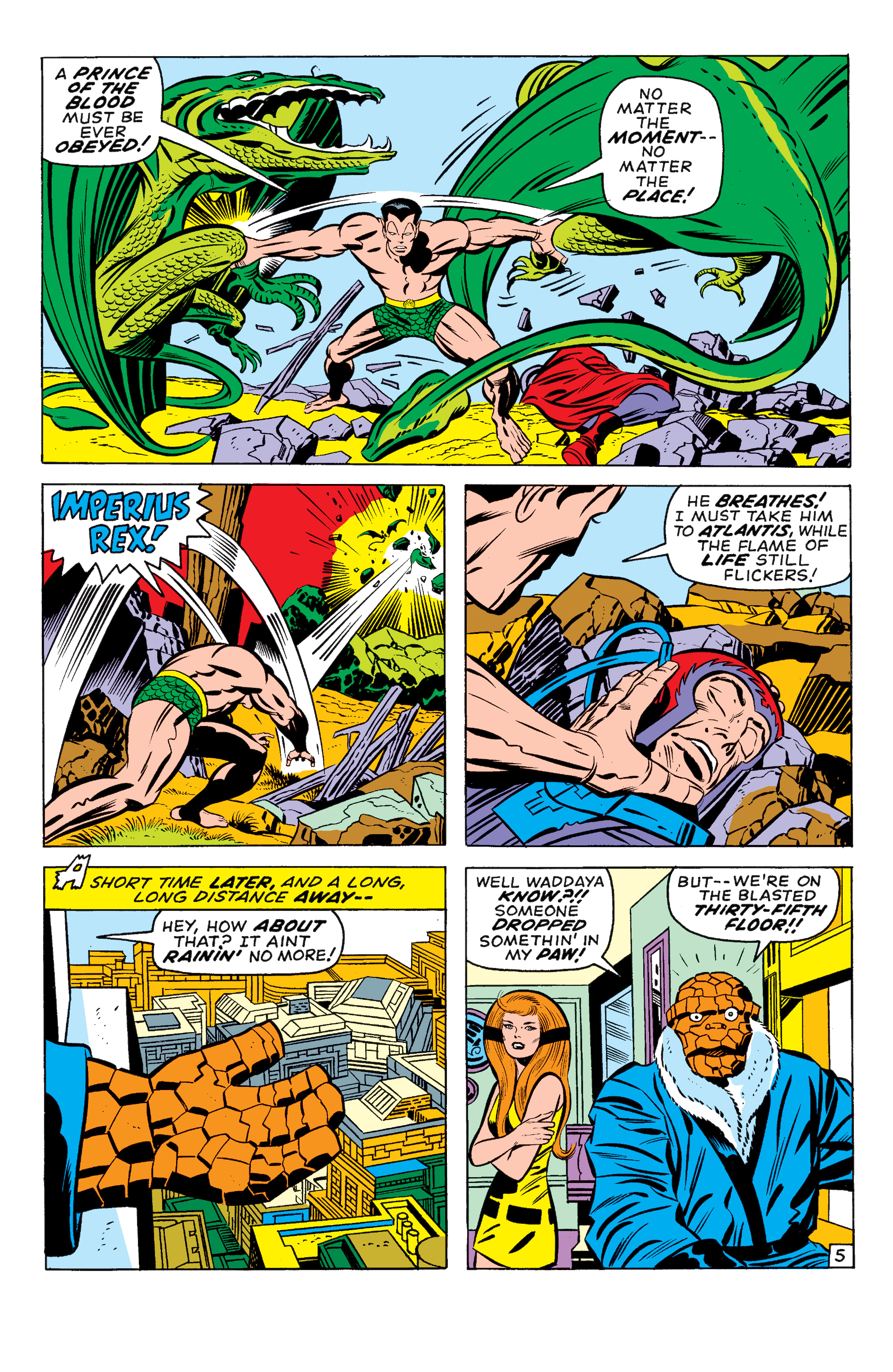 Read online Fantastic Four Epic Collection comic -  Issue # At War With Atlantis (Part 4) - 1